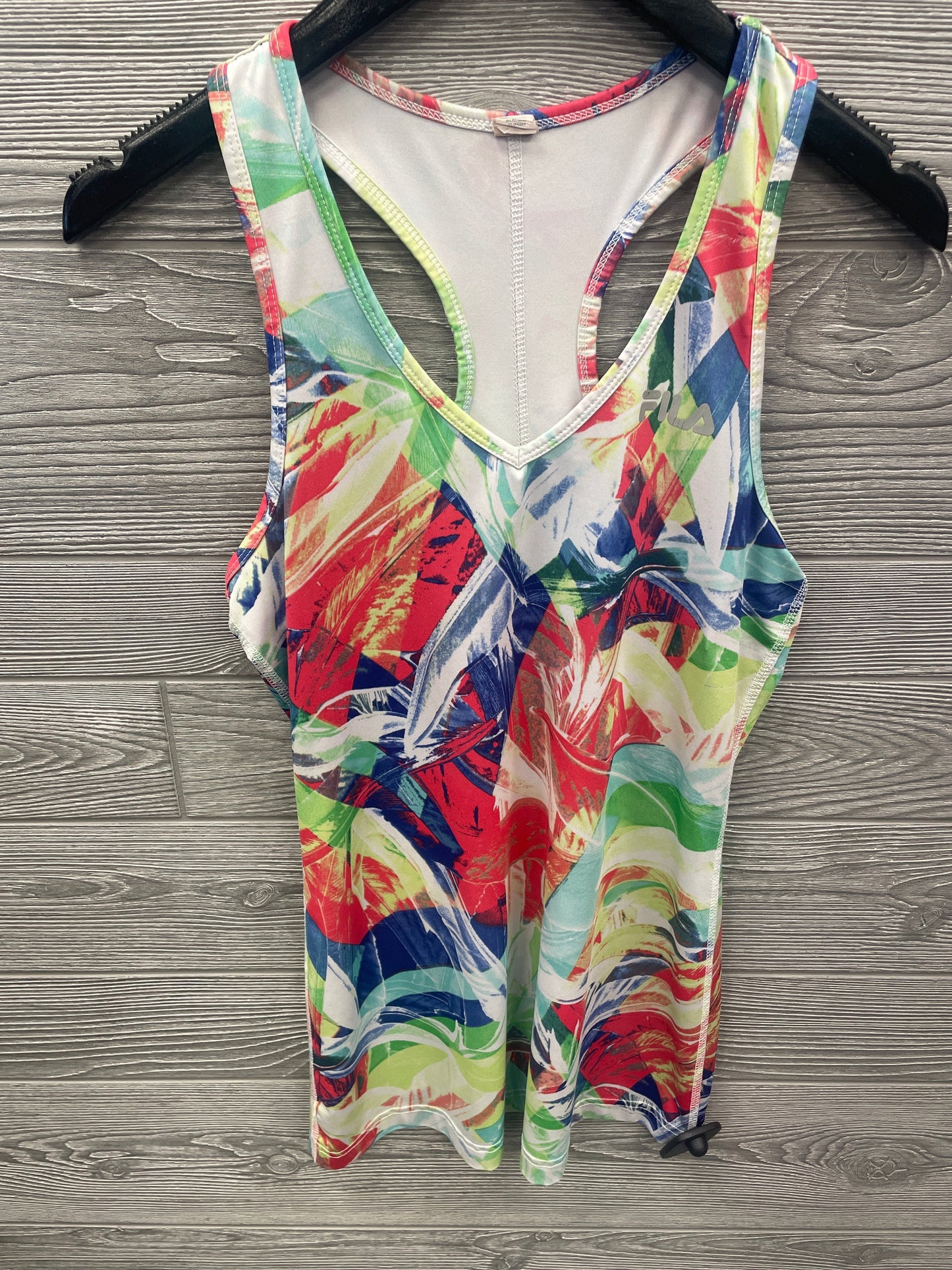 Athletic Tank Top By Fila In Multi-colored, Size: S