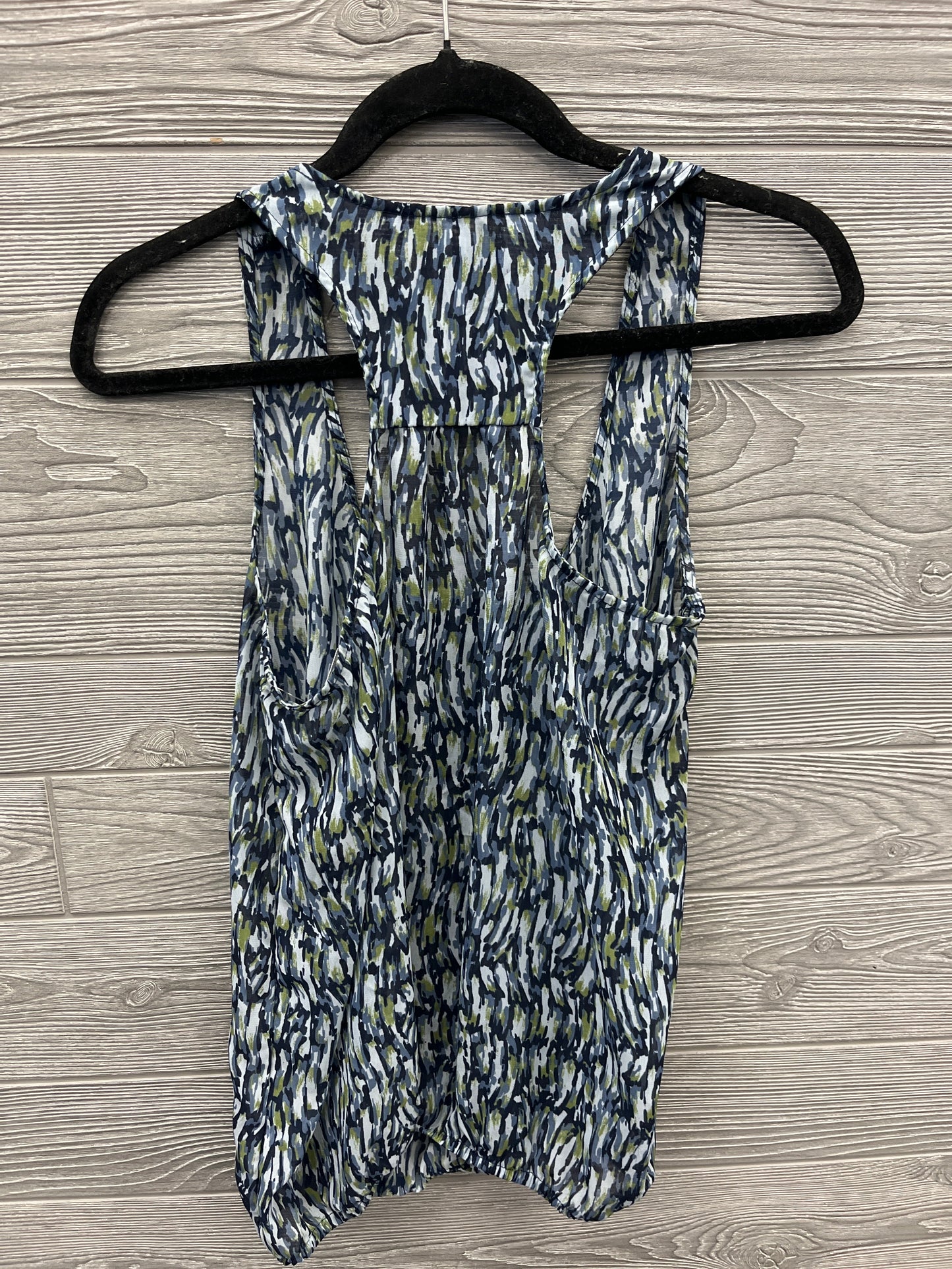 Top Sleeveless By Gap In Blue, Size: M