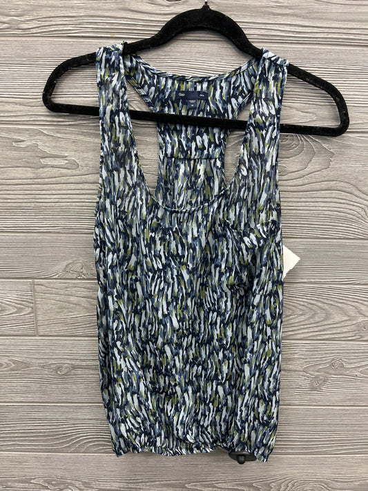 Top Sleeveless By Gap In Blue, Size: M