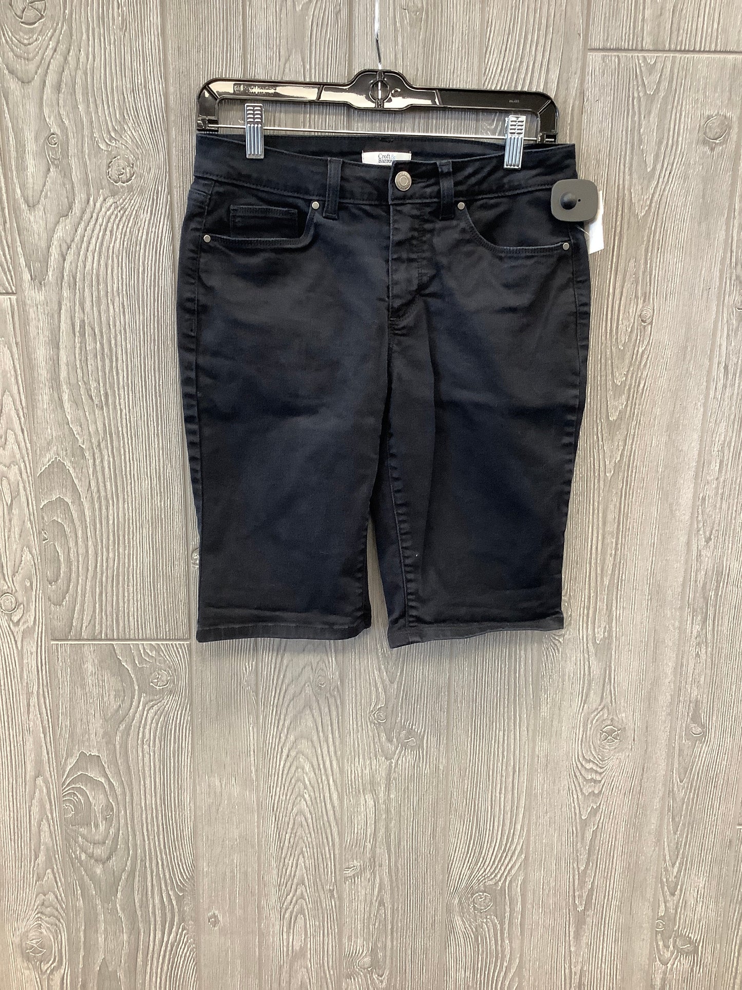 Black Shorts Croft And Barrow, Size 4