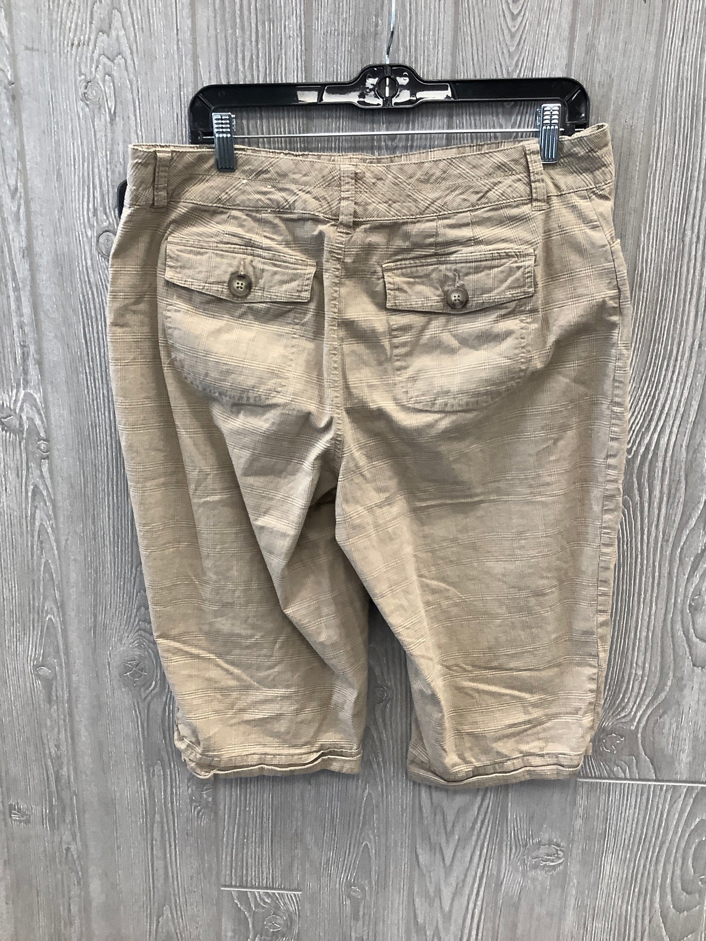 Capris By St Johns Bay In Brown, Size: 16