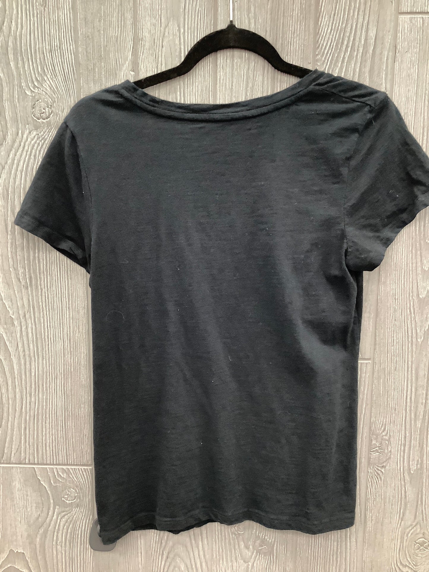 Top Short Sleeve By Universal Thread In Black, Size: M