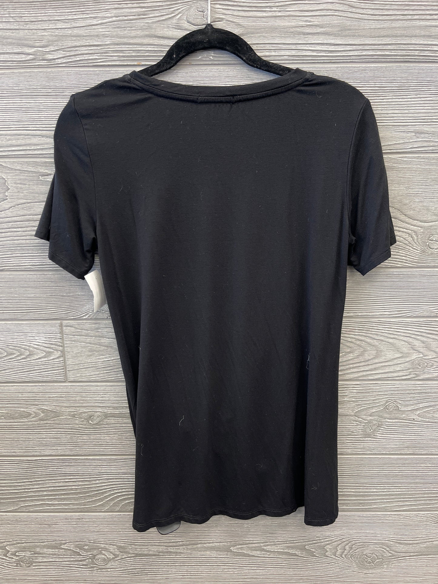 Top Short Sleeve By Matty M In Black, Size: S