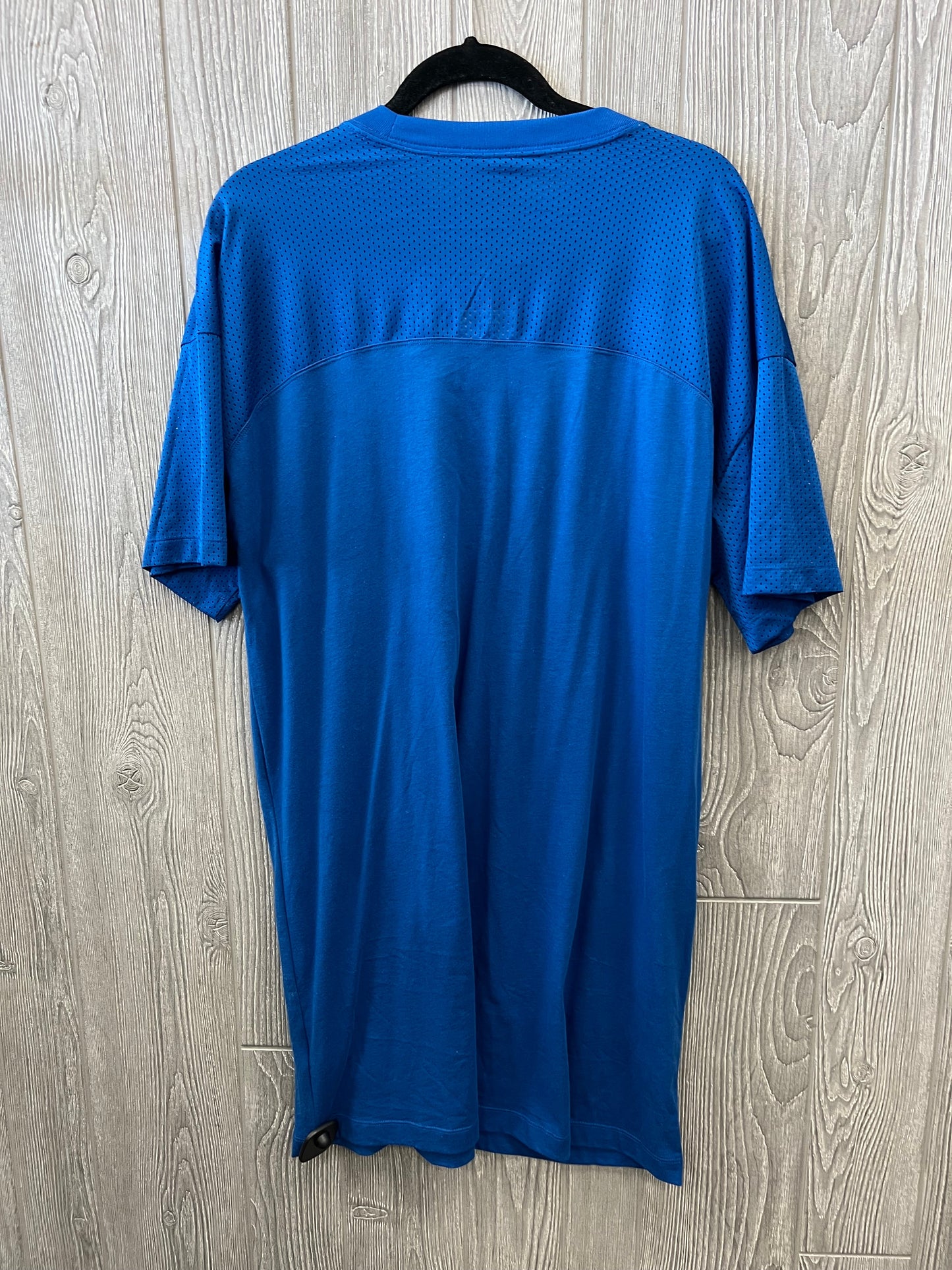 Athletic Dress By Nike In Blue, Size: L