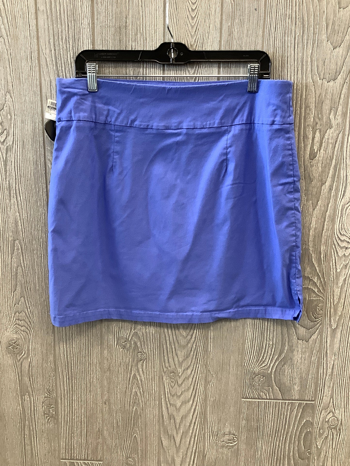 Blue Athletic Skort Rafaella, Size Xl