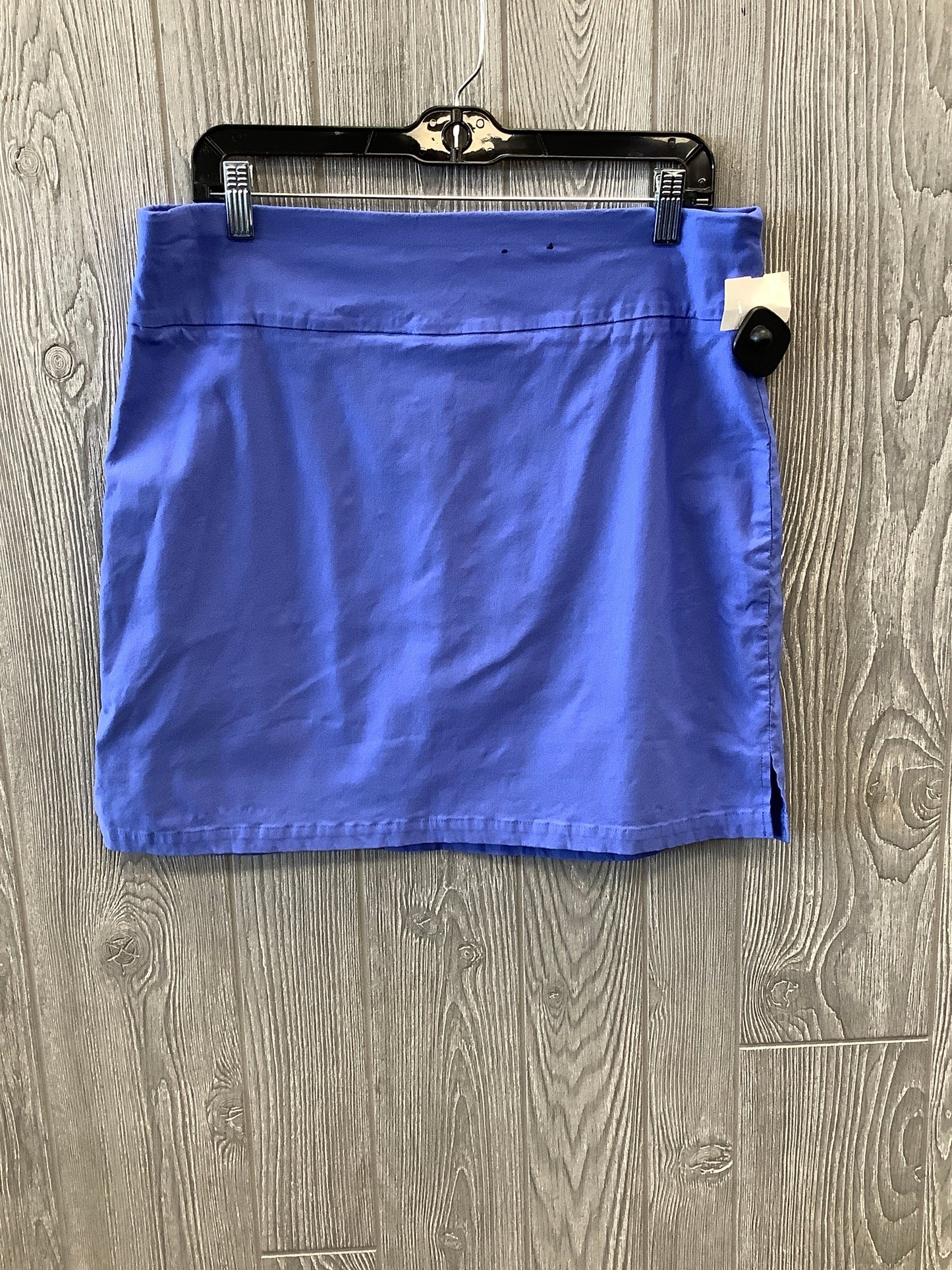 Blue Athletic Skort Rafaella, Size Xl