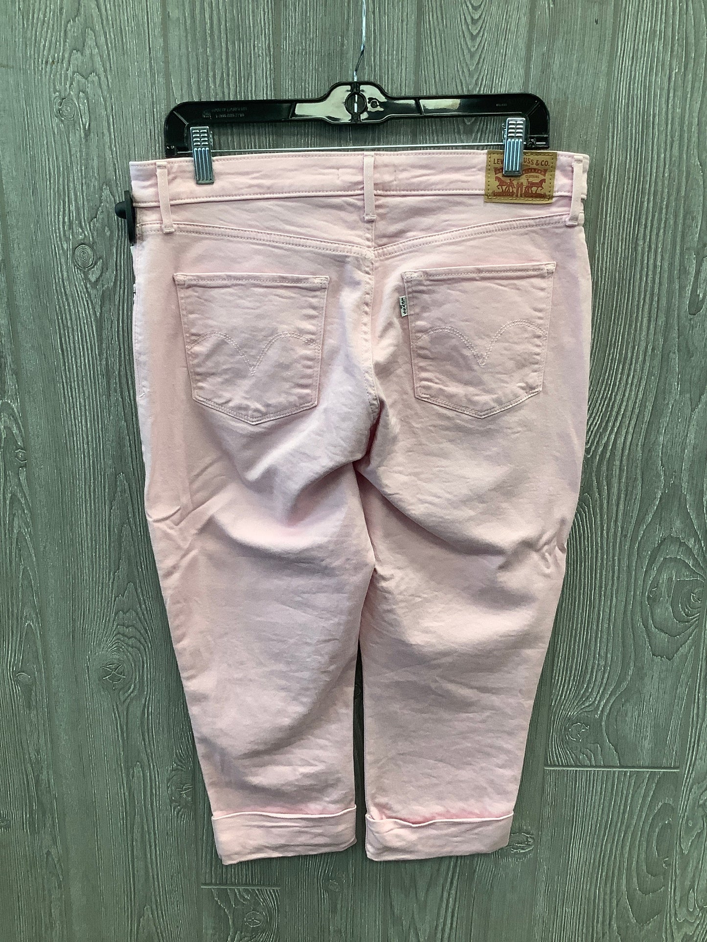 Capris By Levis In Pink, Size: 14