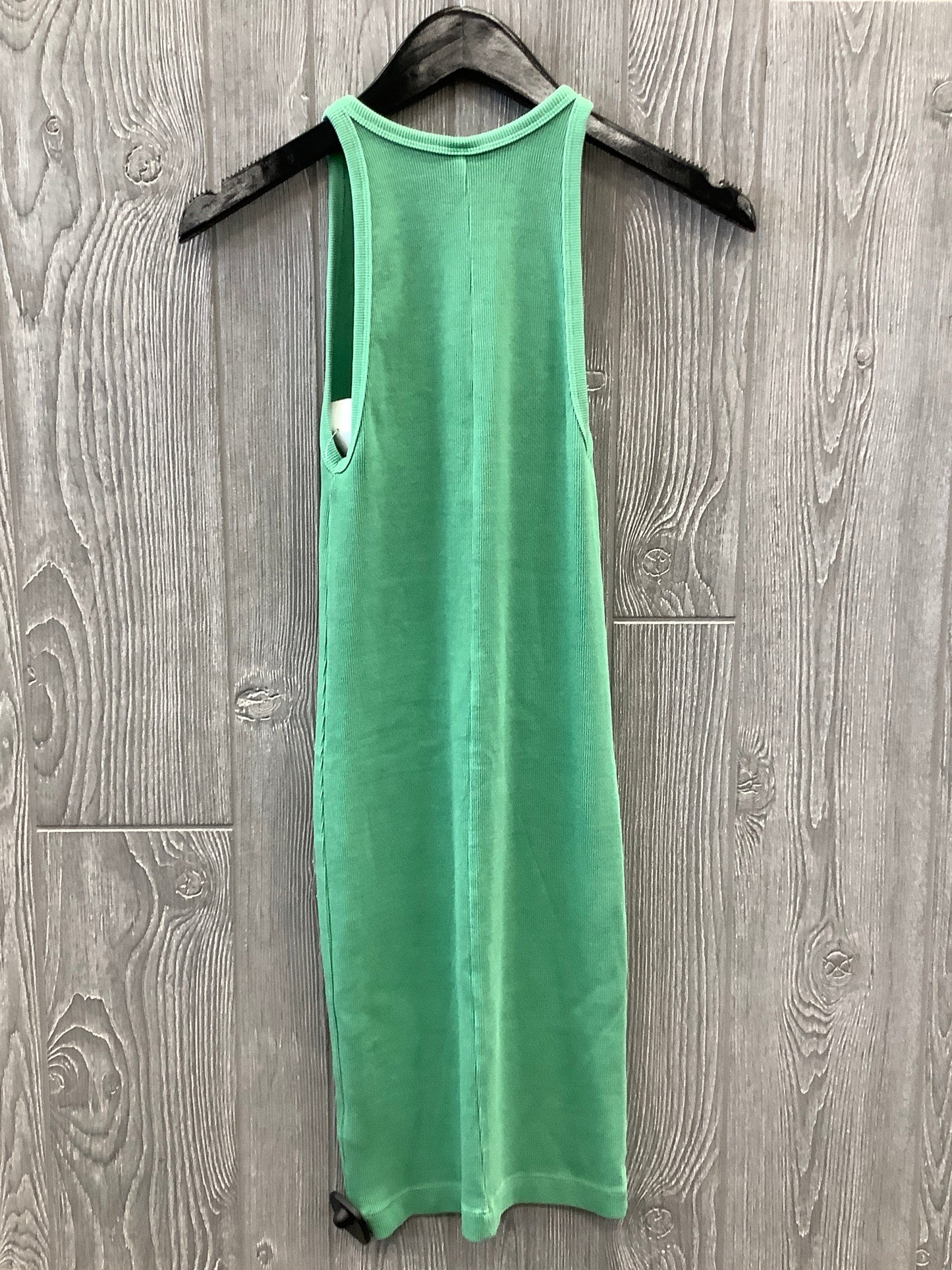 Dress Casual Midi By Old Navy In Green, Size: Xs