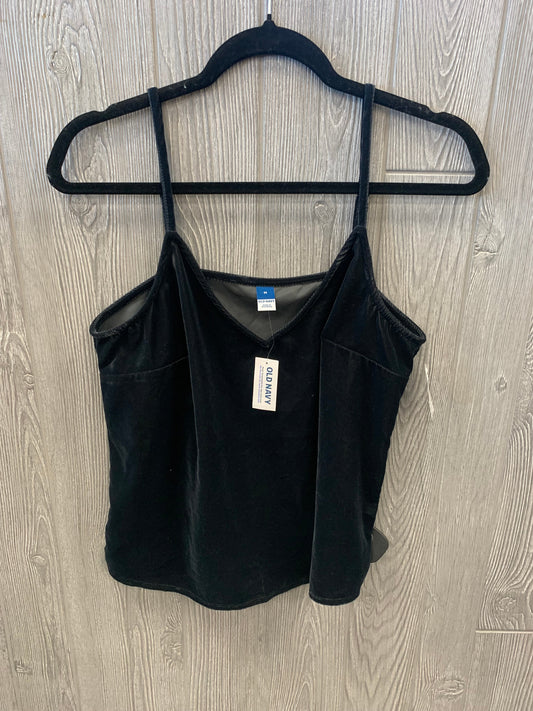 Top Sleeveless By Old Navy In Black, Size: M