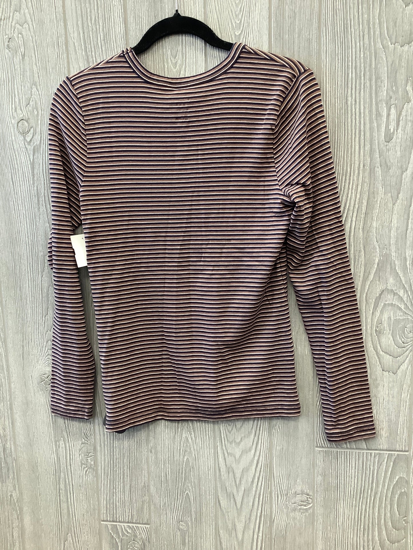 Top Long Sleeve By A New Day In Brown, Size: M