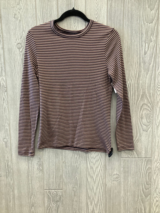 Top Long Sleeve By A New Day In Brown, Size: M