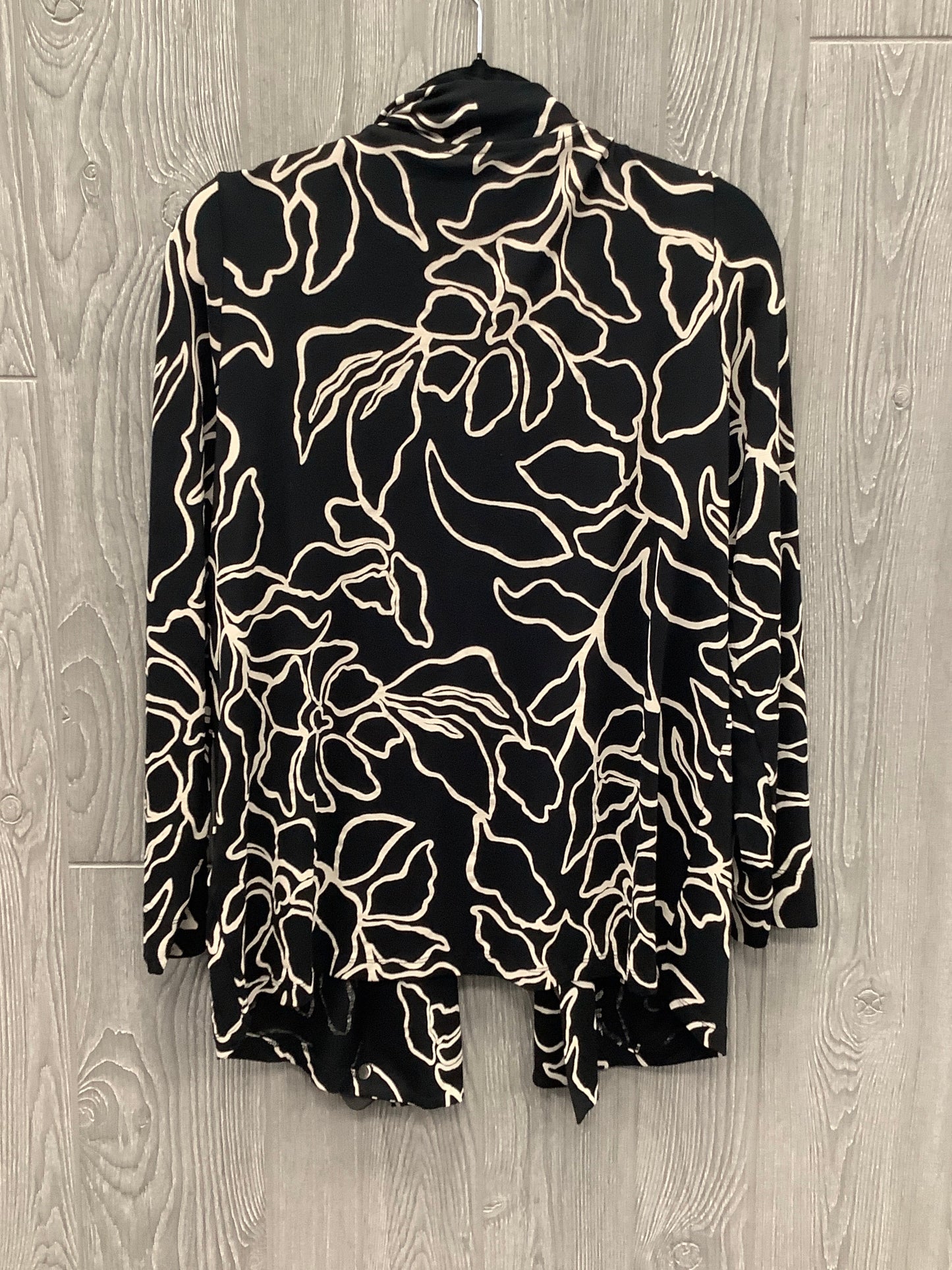 Cardigan By Chicos In Black, Size: L