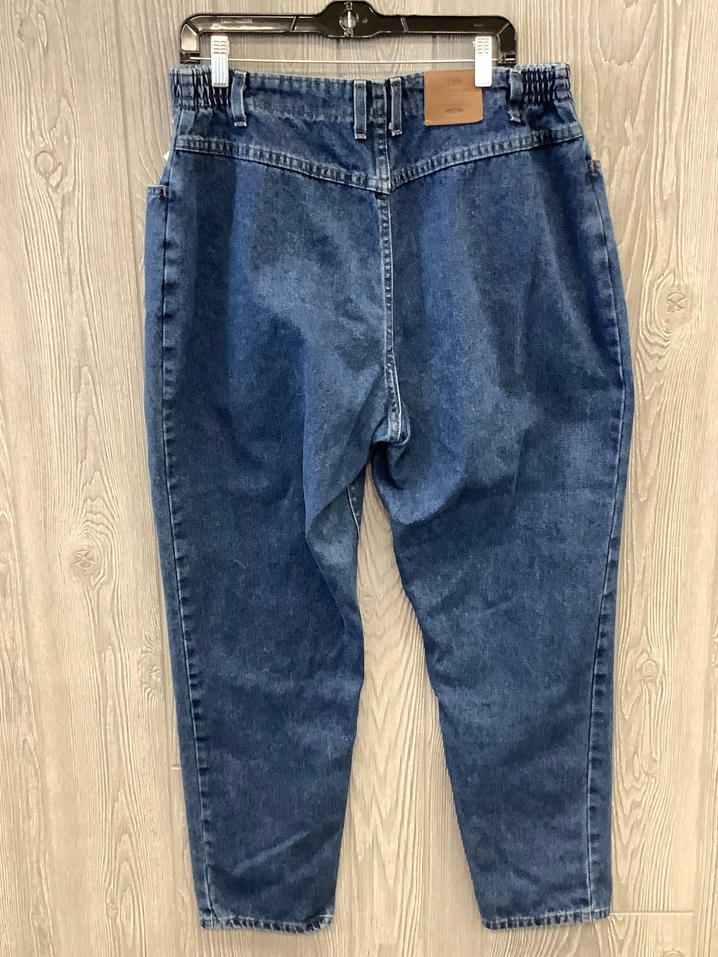 Jeans Straight By Lee In Blue Denim, Size: 20