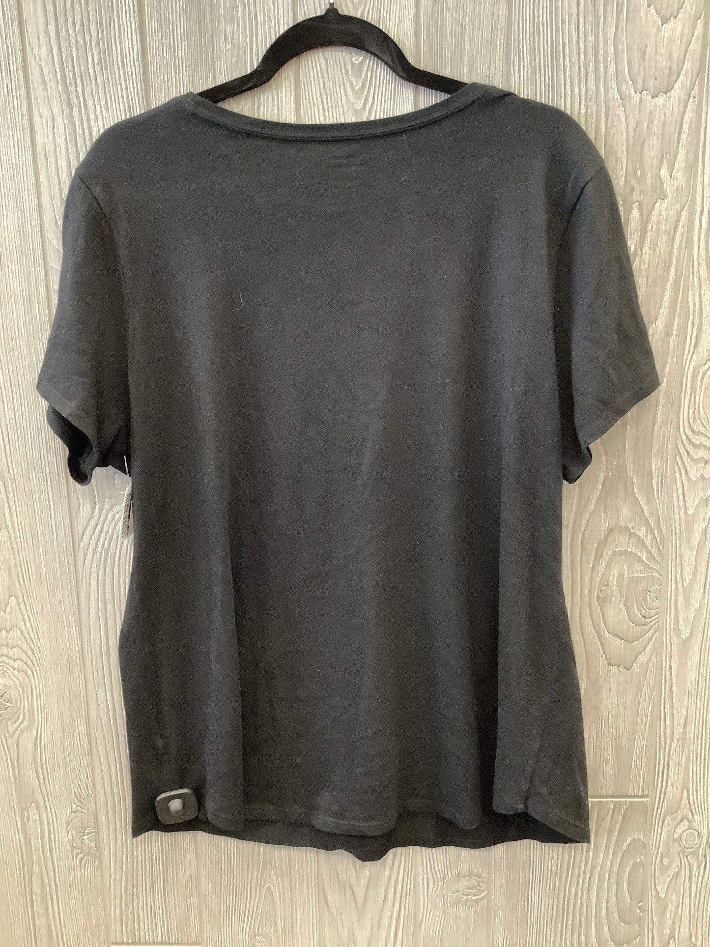 Top Short Sleeve By Old Navy In Black, Size: Xl