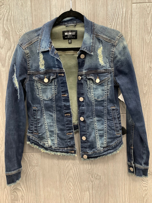 Jacket Denim By William Rast In Blue, Size: S