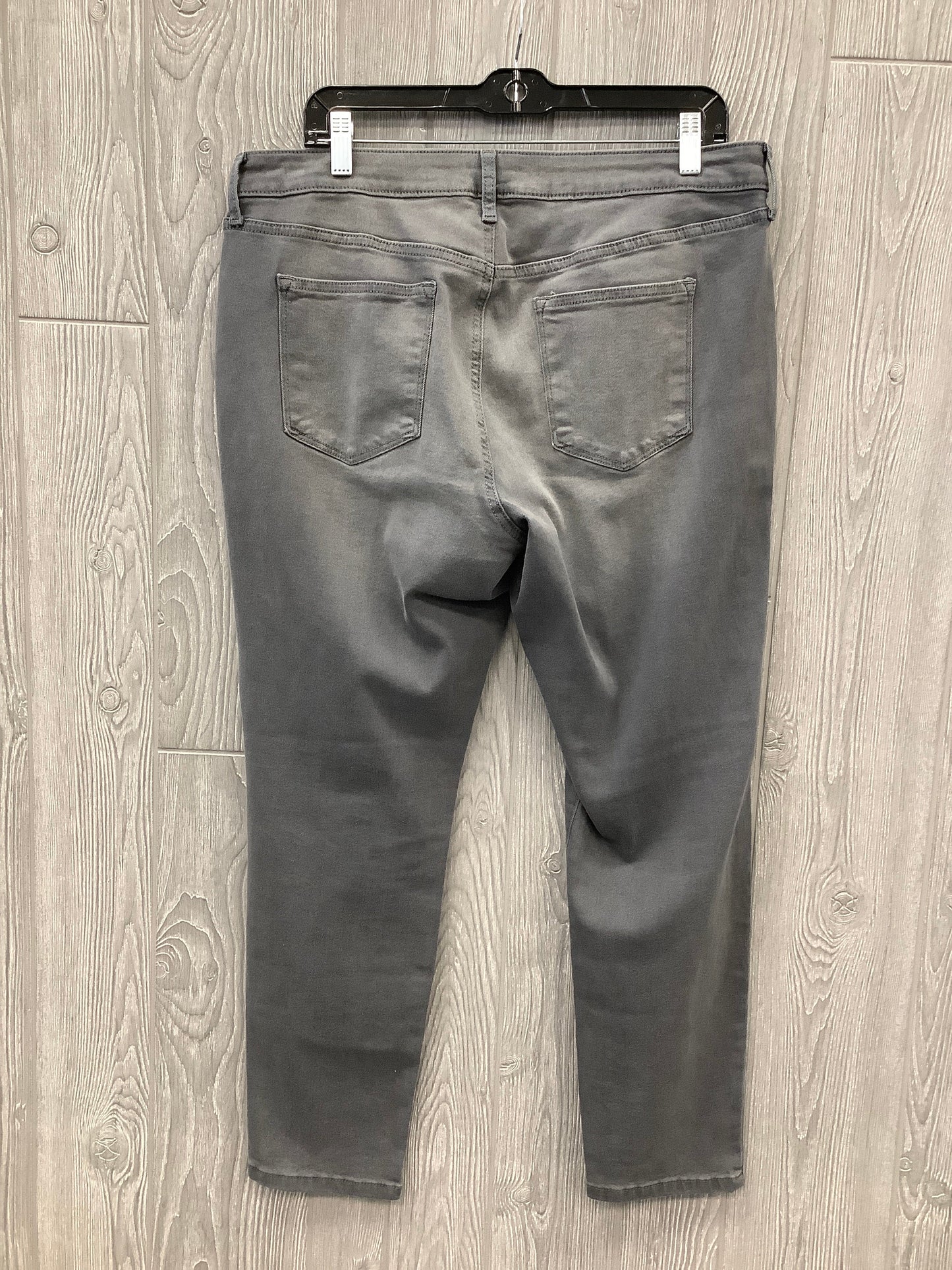 Jeans Skinny By Sonoma In Grey, Size: 16