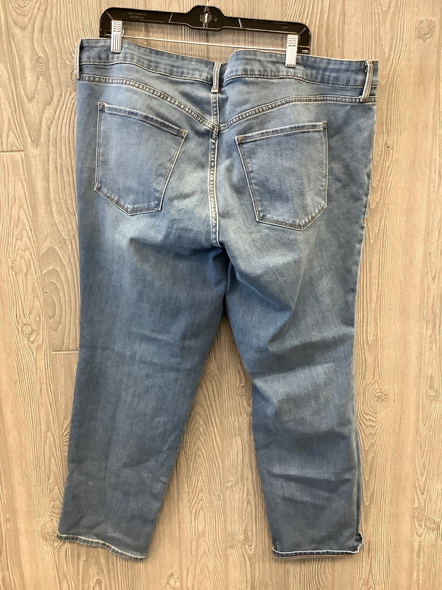 Jeans Straight By Old Navy In Blue, Size: 22