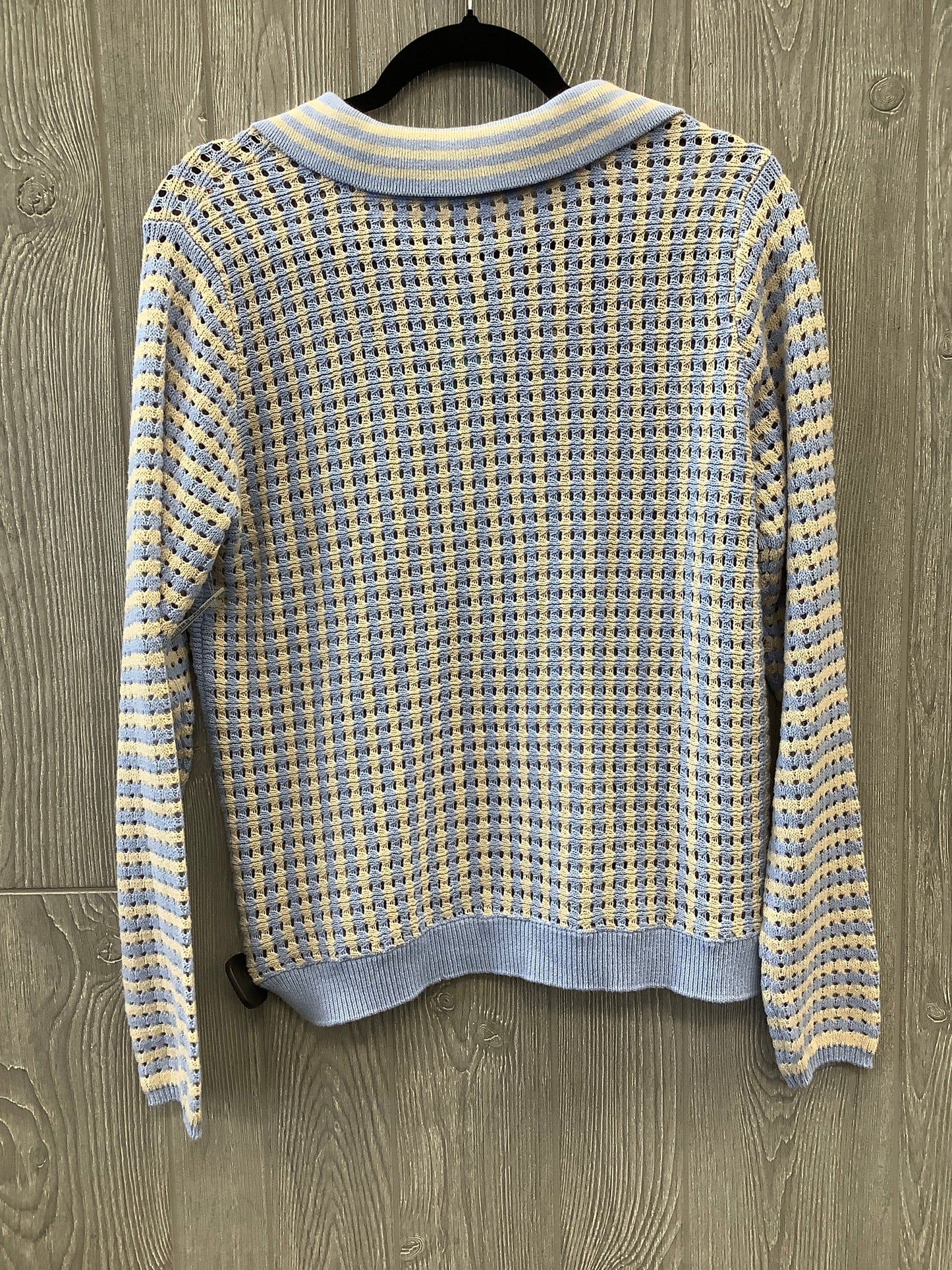 Top Long Sleeve By Maurices In Blue, Size: M