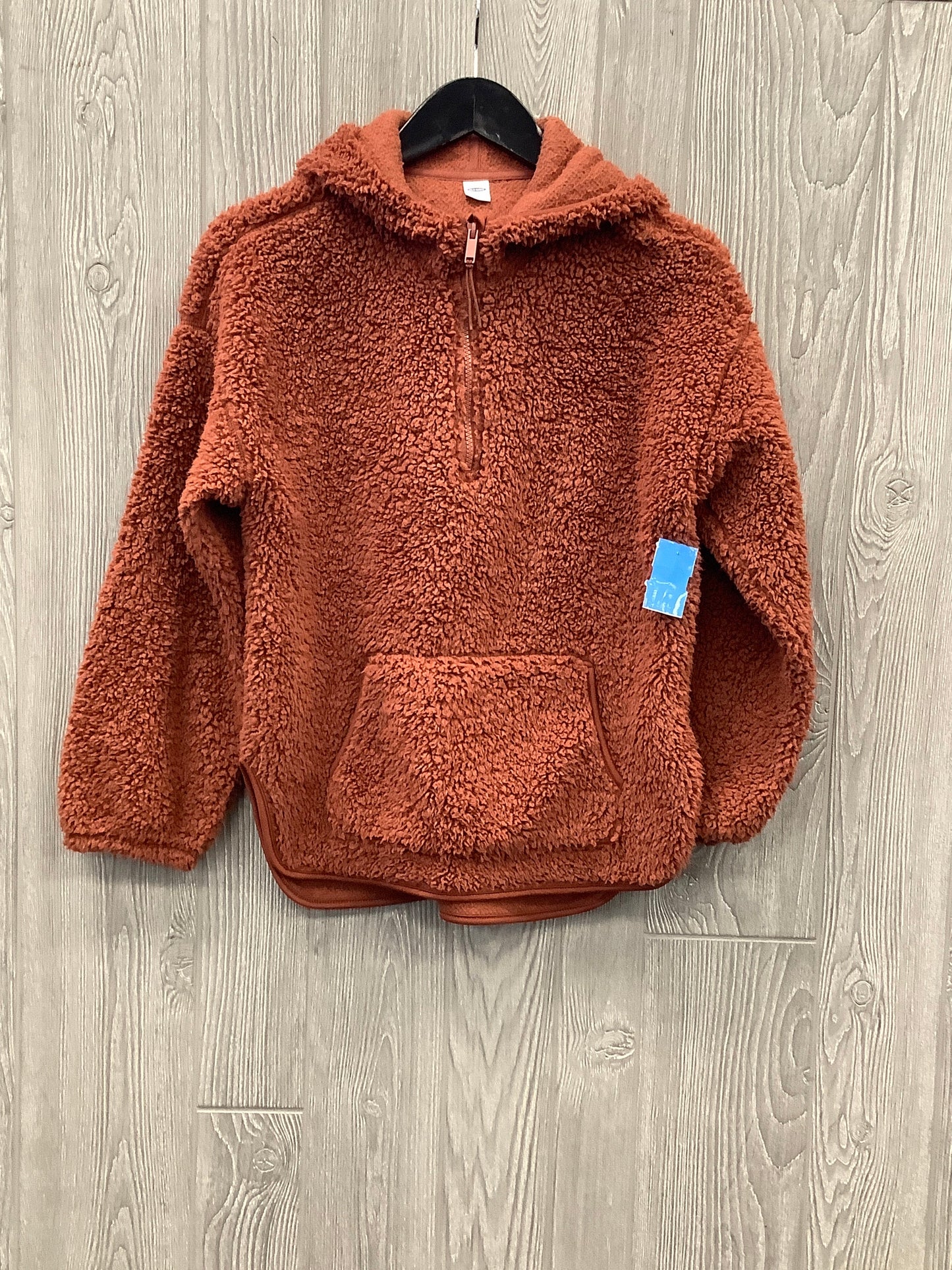 Sweatshirt Hoodie By Old Navy In Brown, Size: Xl