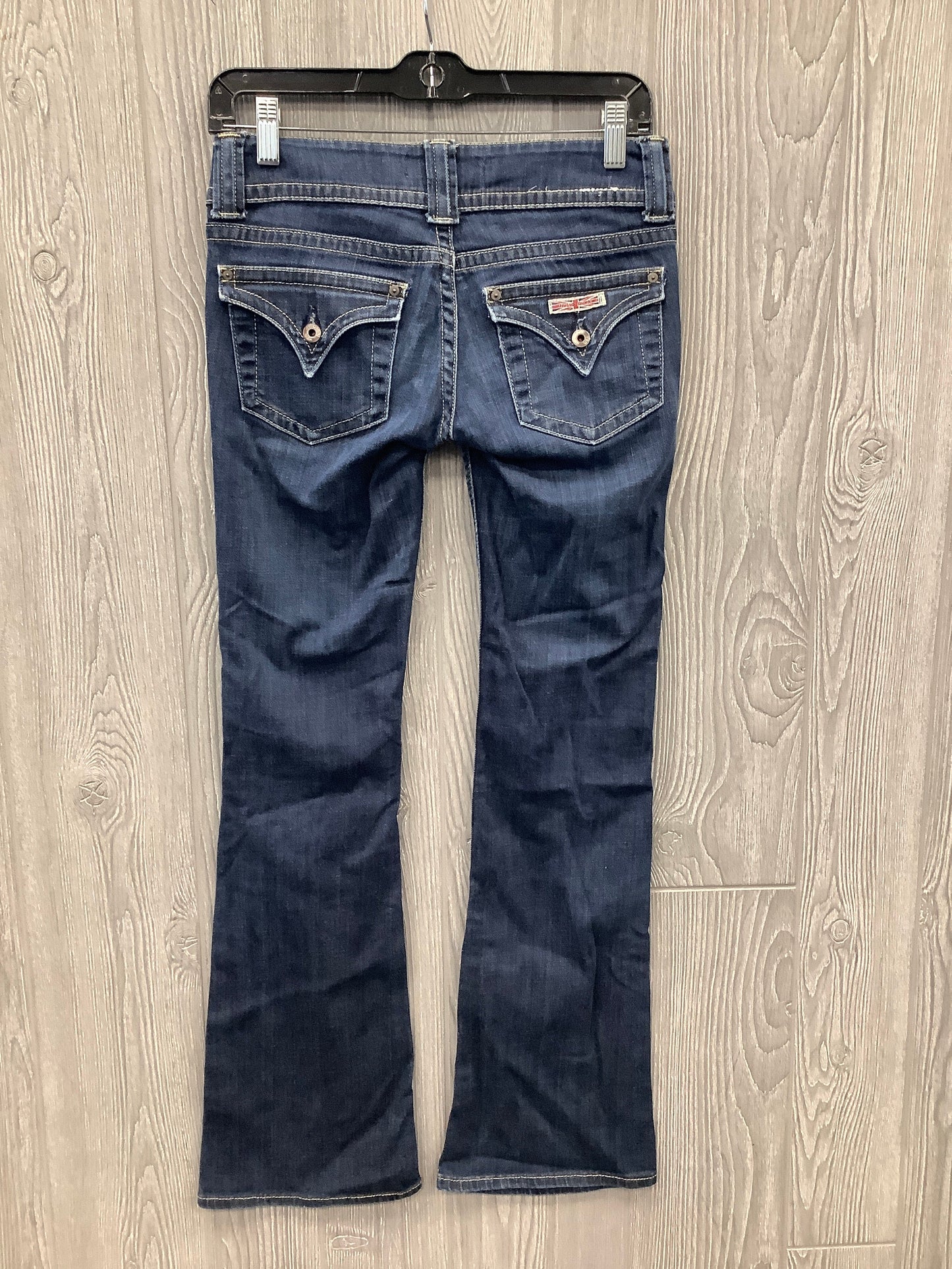 Jeans Boot Cut By Hudson In Blue Denim, Size: 2