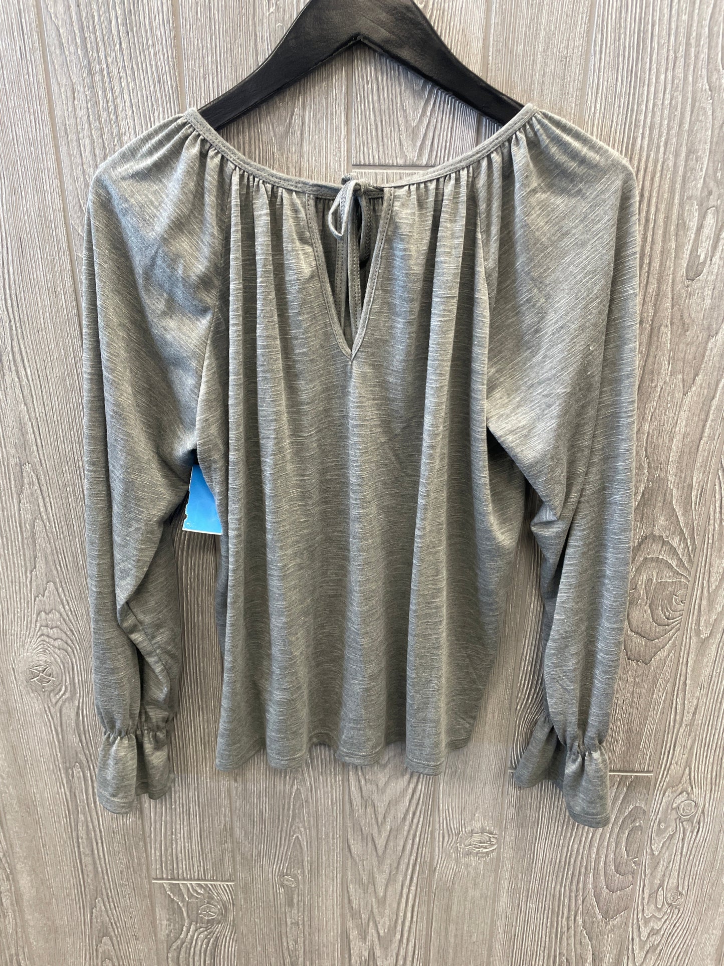 Top Long Sleeve By Lucky Brand In Green, Size: Xs