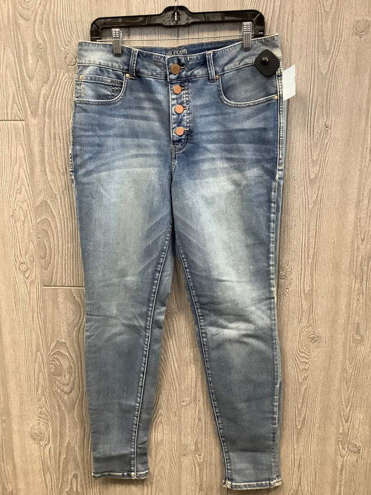 Jeans Straight By Maurices In Blue, Size: 14