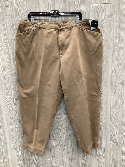 Pants Dress By Cj Banks In Brown, Size: 22