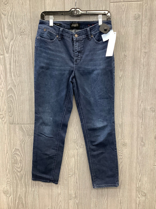 Jeans Straight By Talbots In Blue, Size: 6p