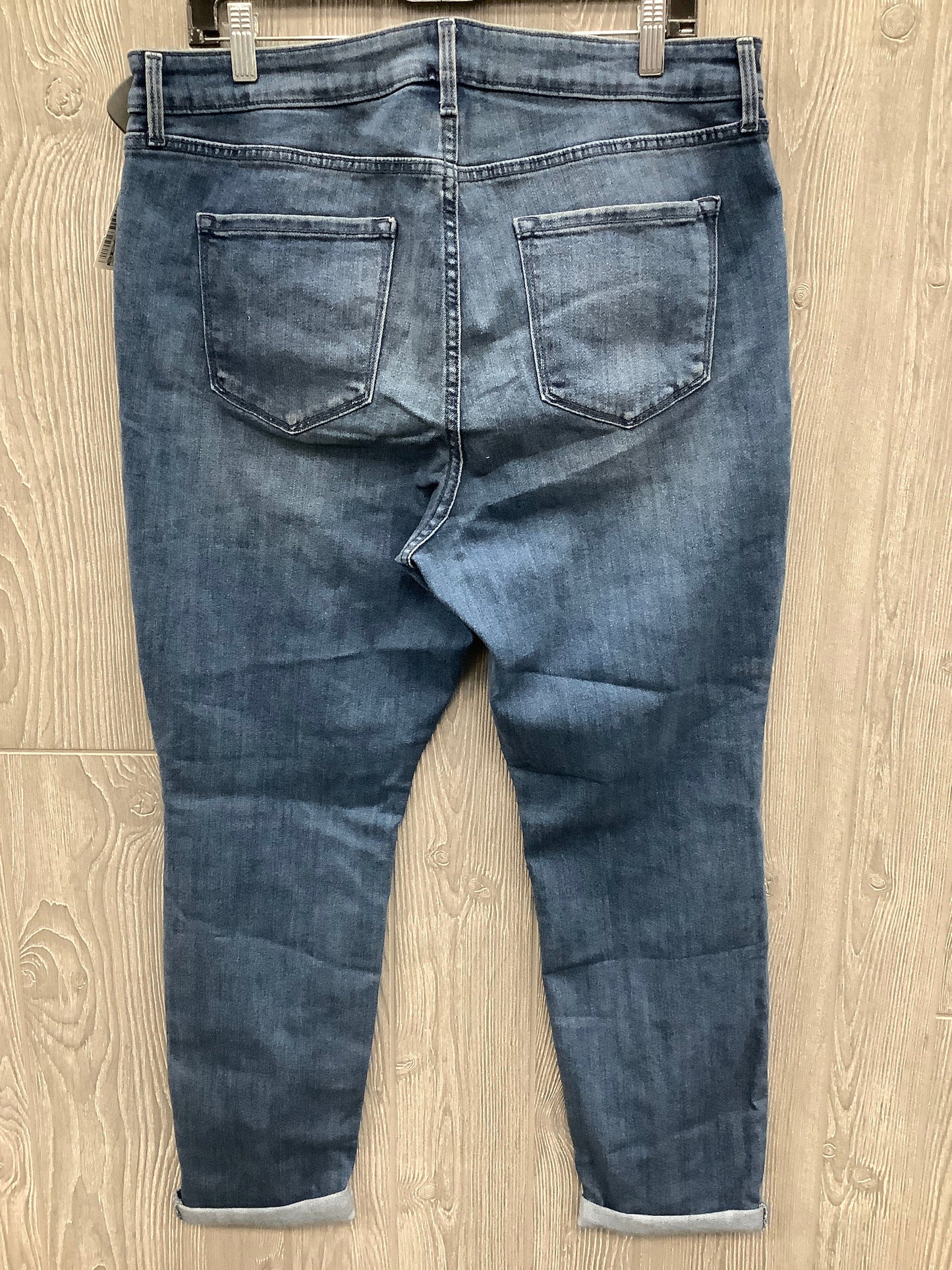 Jeans Straight By Old Navy In Blue, Size: 16