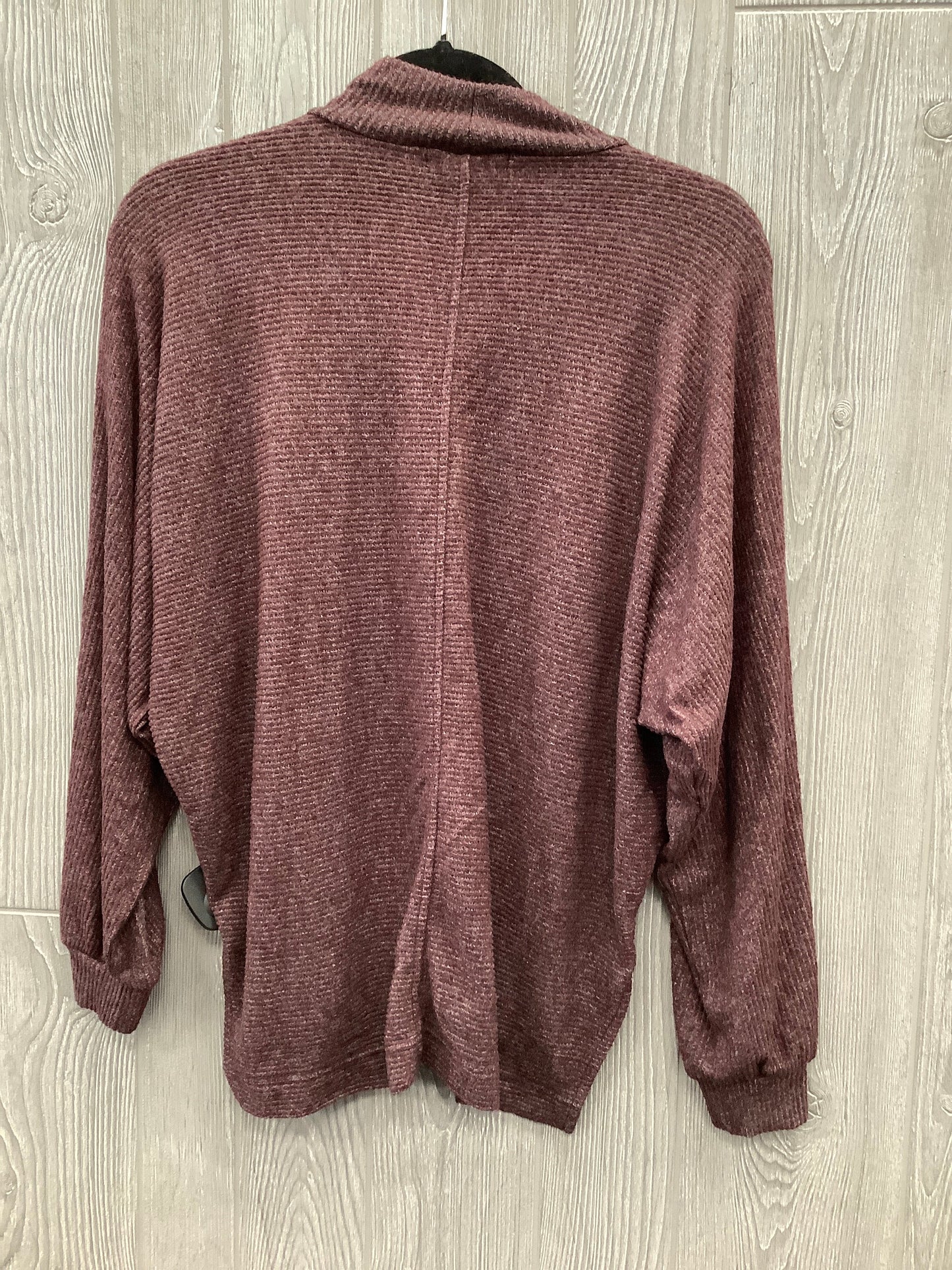 Top Long Sleeve By Banana Republic In Purple, Size: Xs