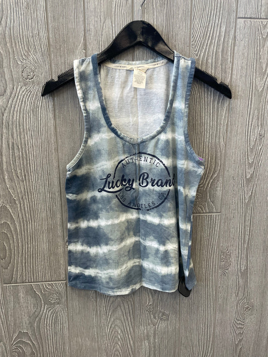 Blue Top Sleeveless Lucky Brand, Size S