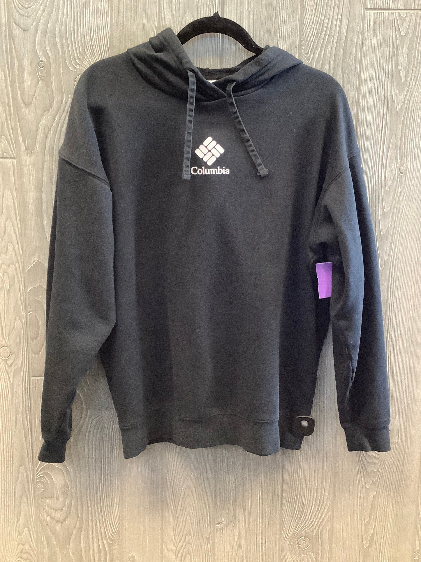 Sweatshirt Hoodie By Columbia In Black, Size: S