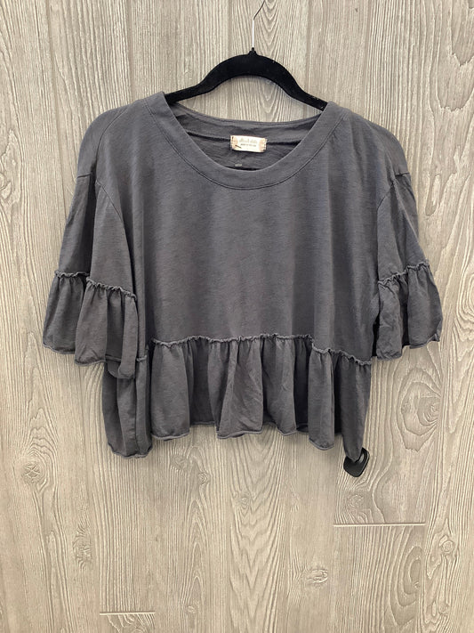 Grey Top Short Sleeve Altard State, Size L