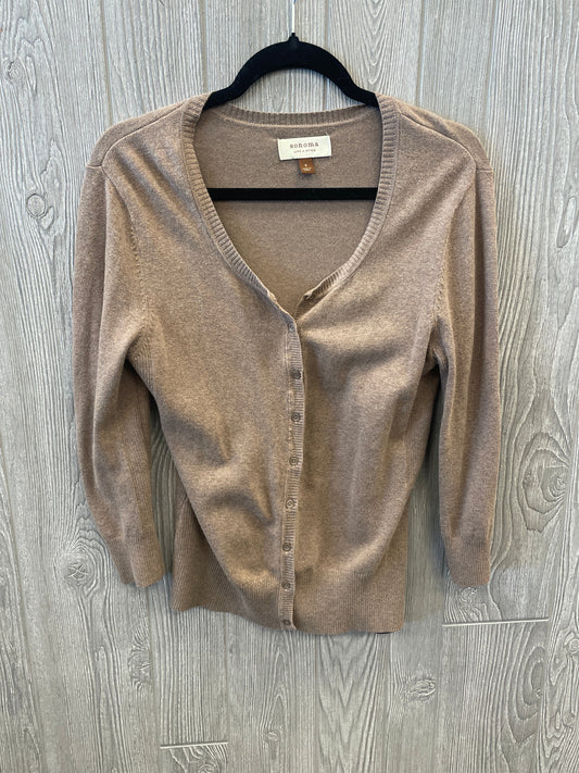 Cardigan By Sonoma In Brown, Size: S