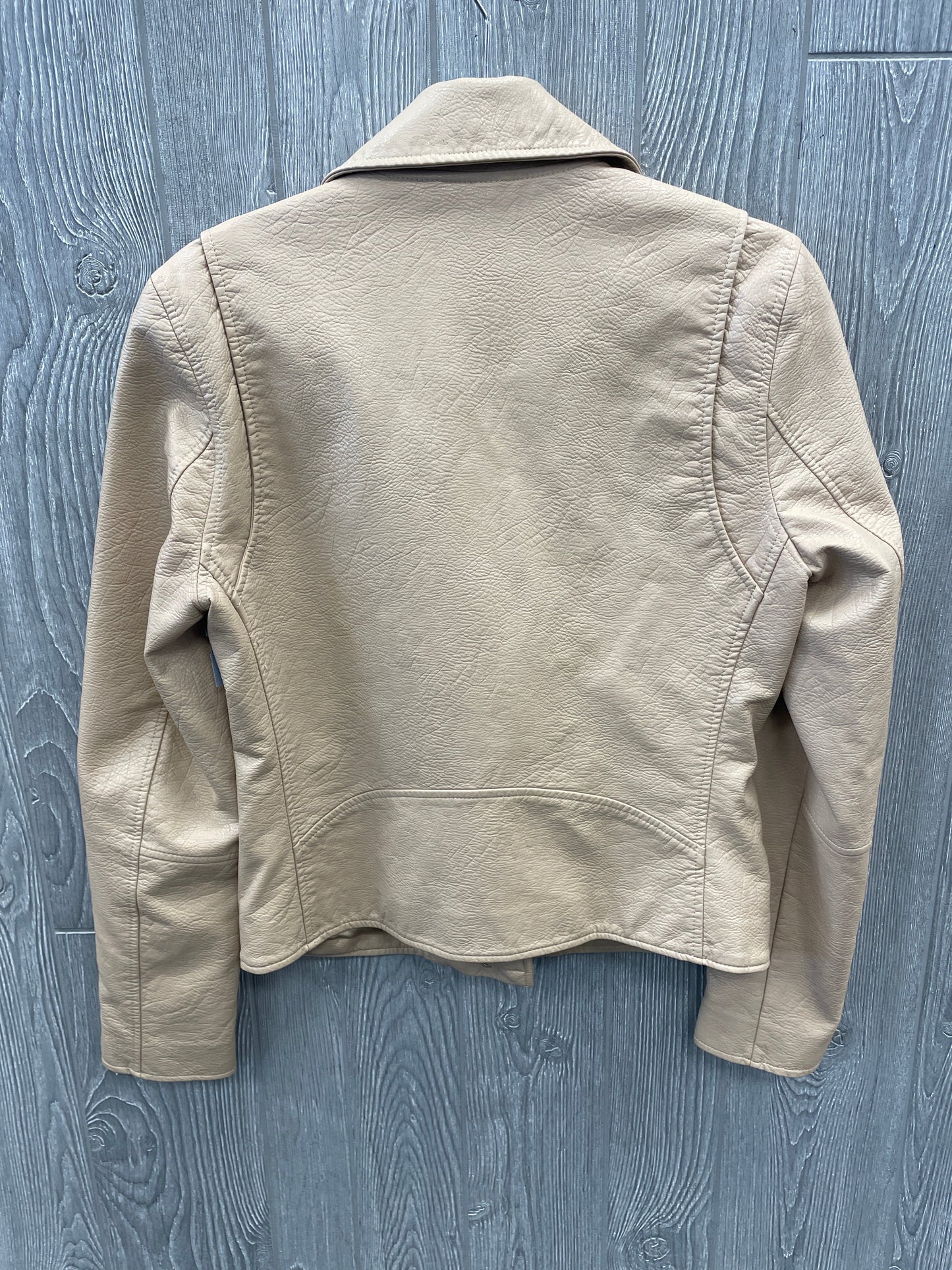 Jacket Moto By Blanknyc In Tan, Size: M