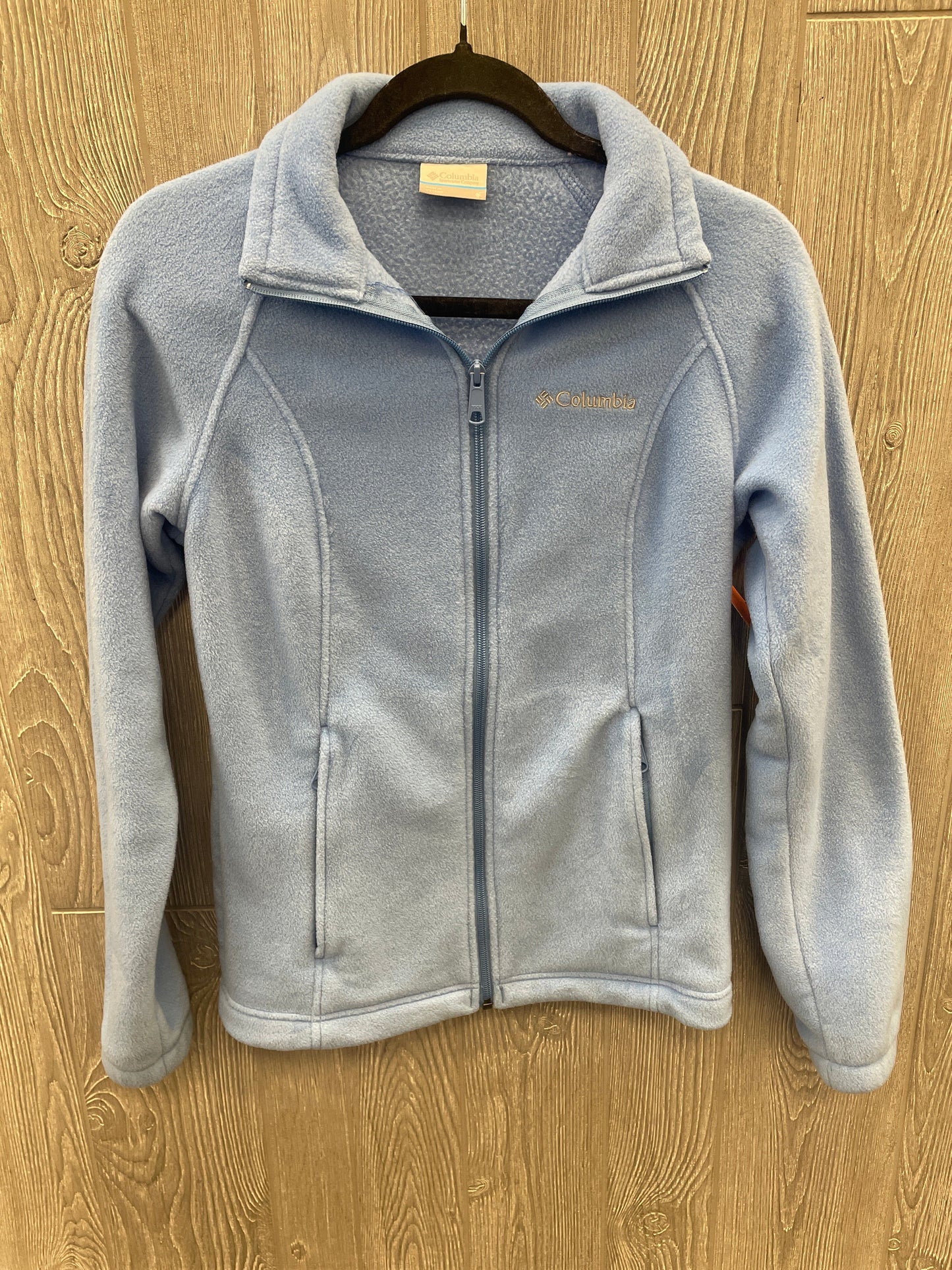 Jacket Fleece By Columbia In Blue, Size: S