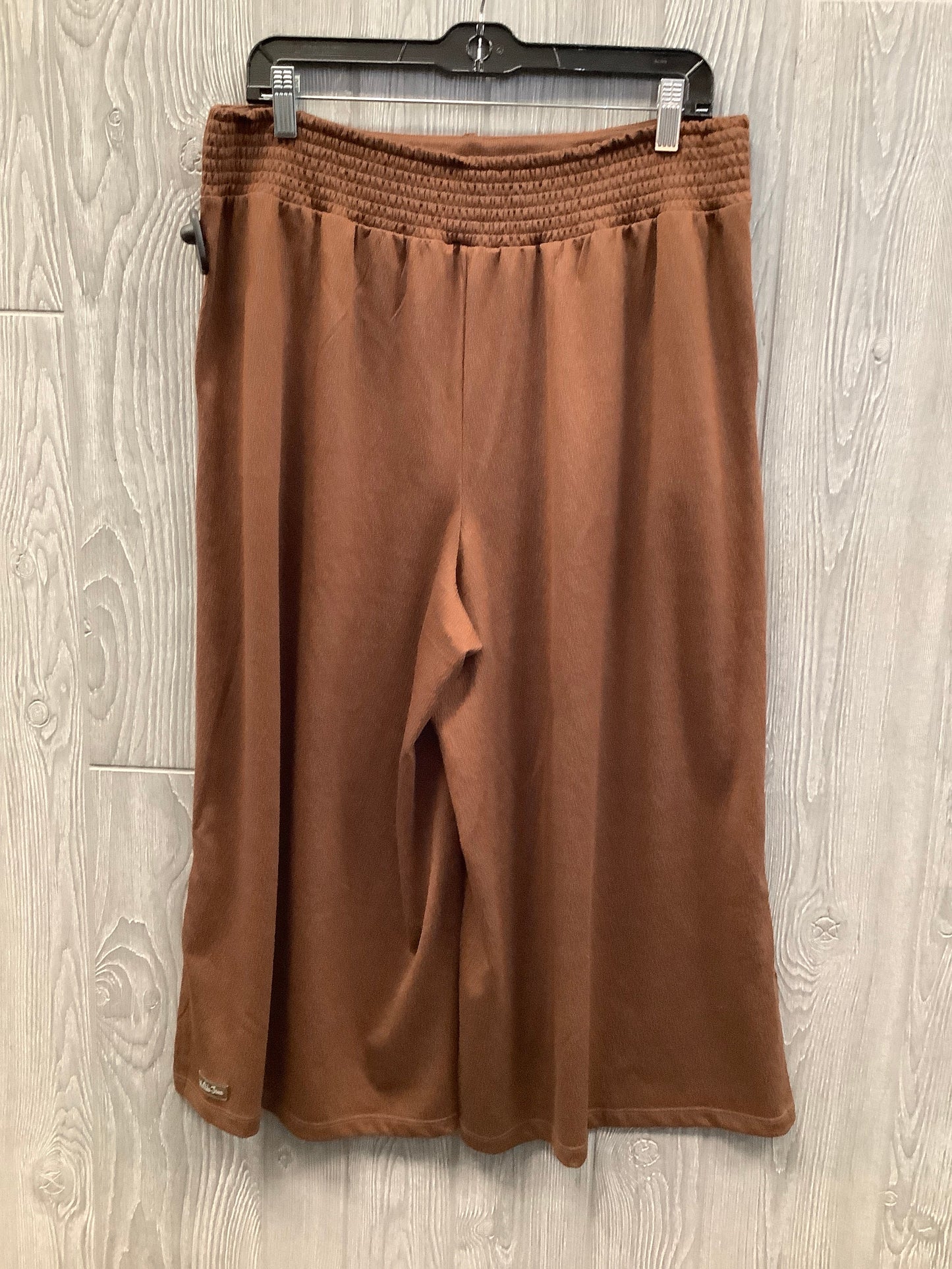 Capris By Matilda Jane In Brown, Size: L