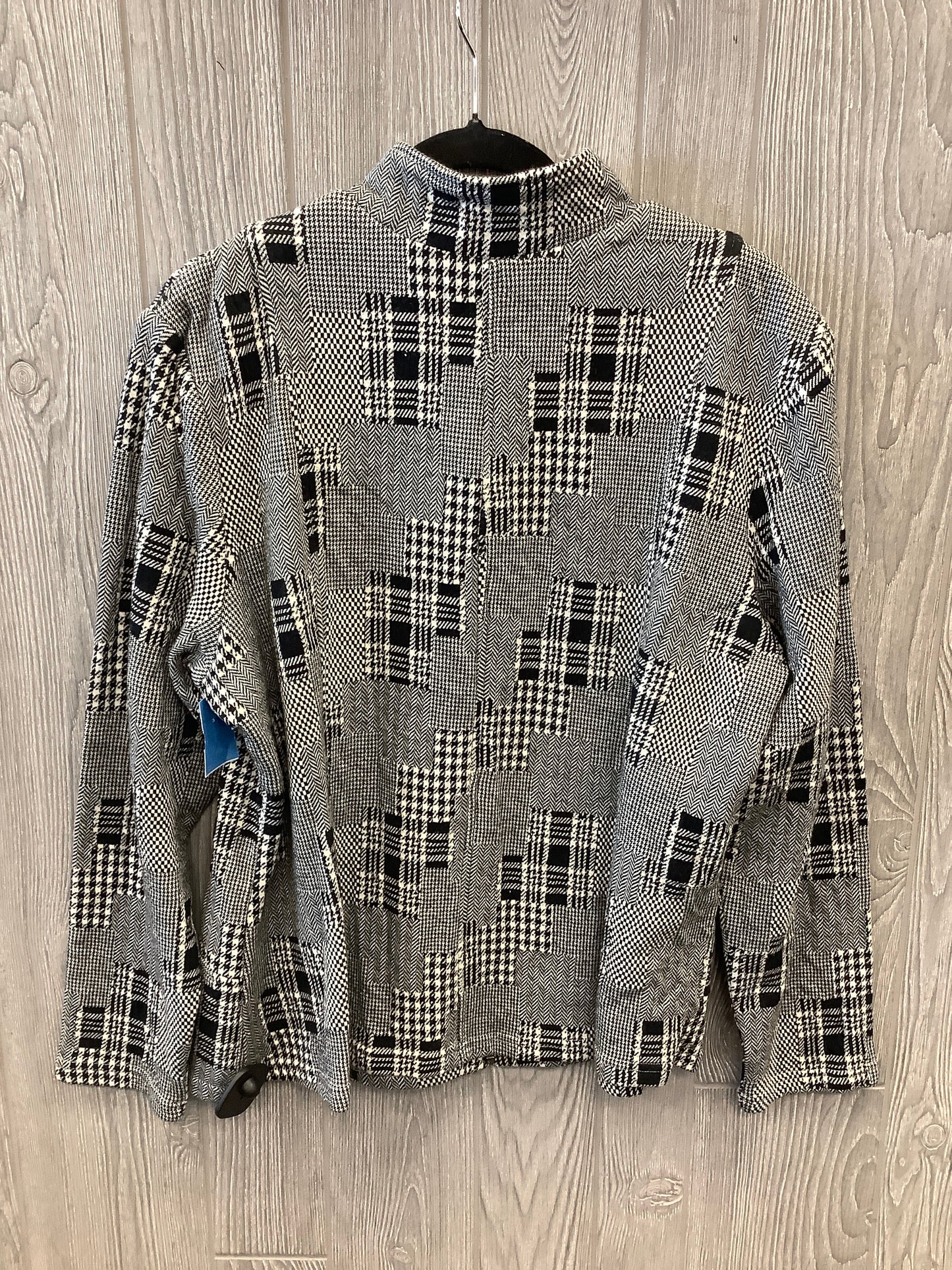 Jacket Other By Coldwater Creek In Plaid Pattern, Size: 1x