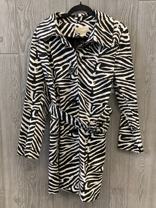 Coat Trench Coat By Michael By Michael Kors In Animal Print, Size: M