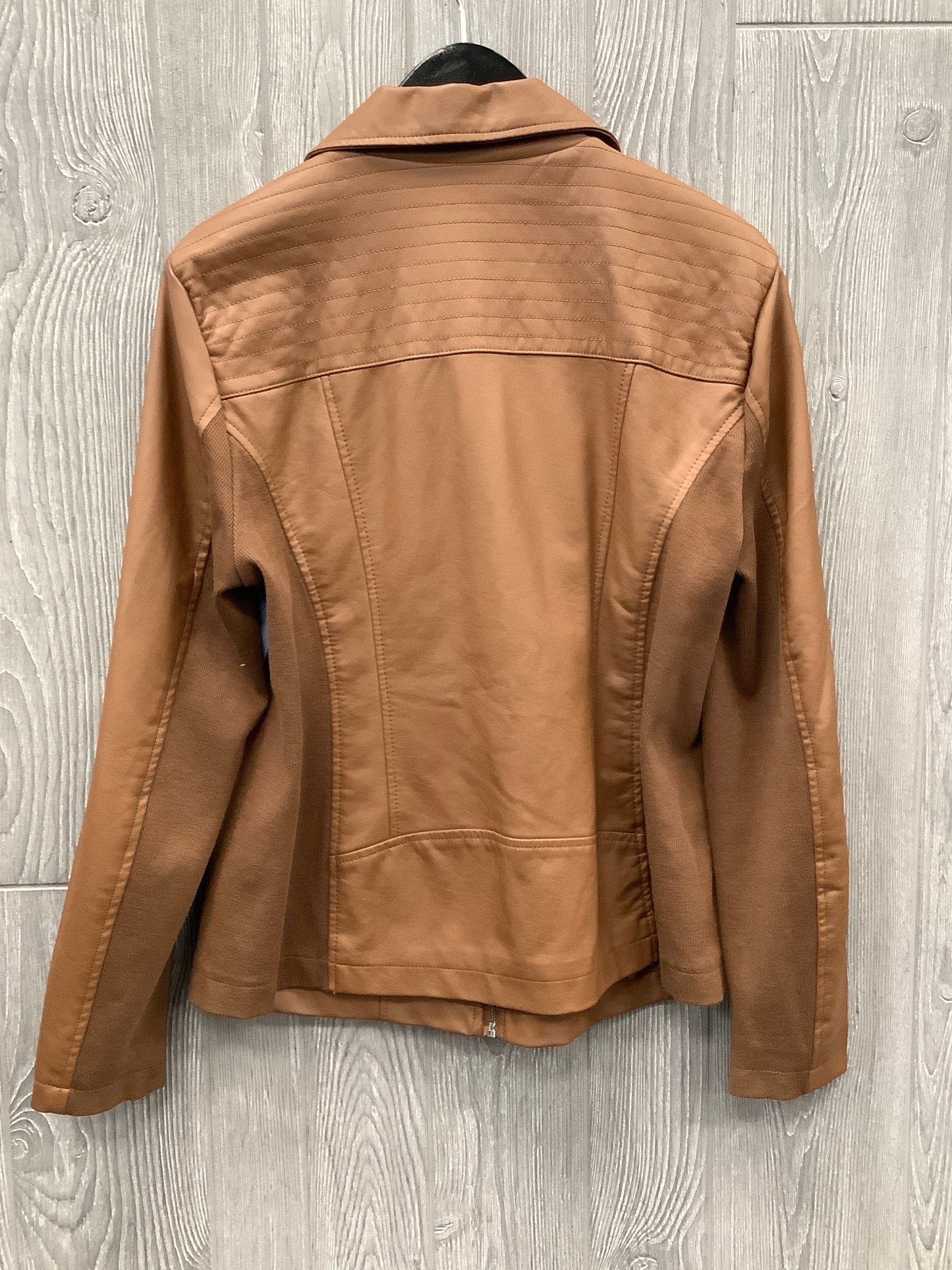 Jacket Other By Style And Company In Tan, Size: L