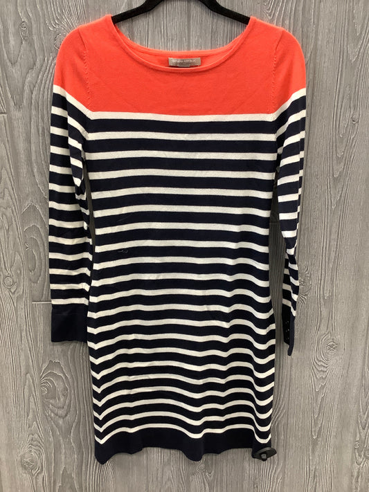 Dress Casual Midi By Banana Republic In Multi-colored, Size: S