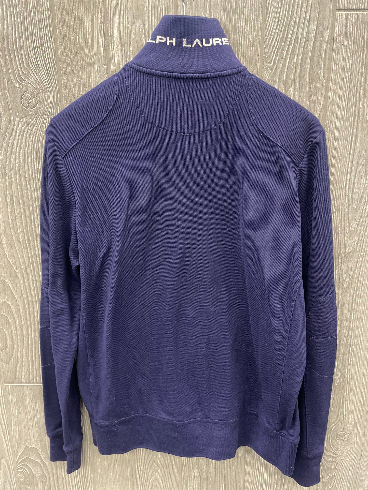 Athletic Jacket By Ralph Lauren In Purple, Size: L