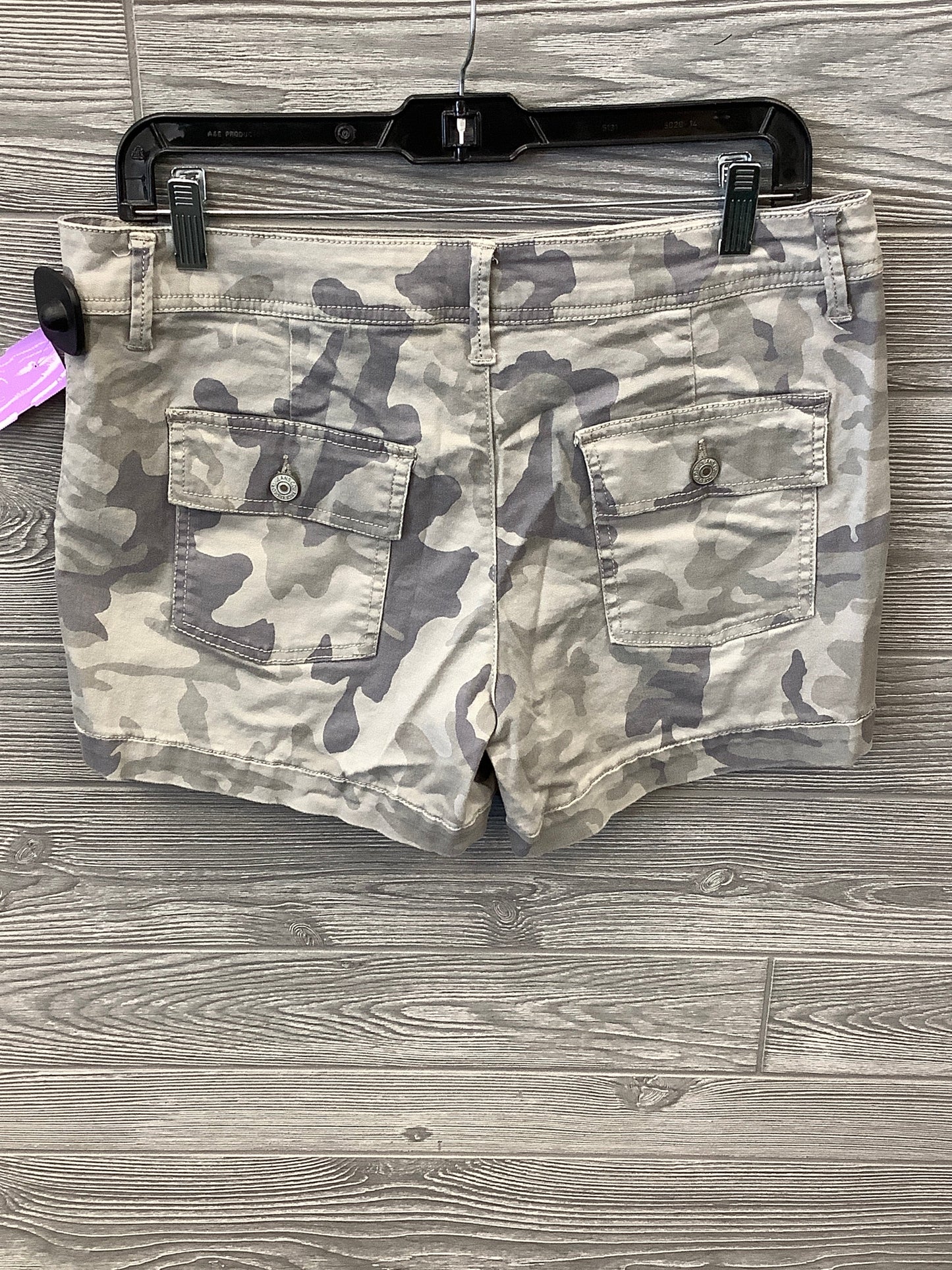 Shorts By Faded Glory In Camouflage Print, Size: 10