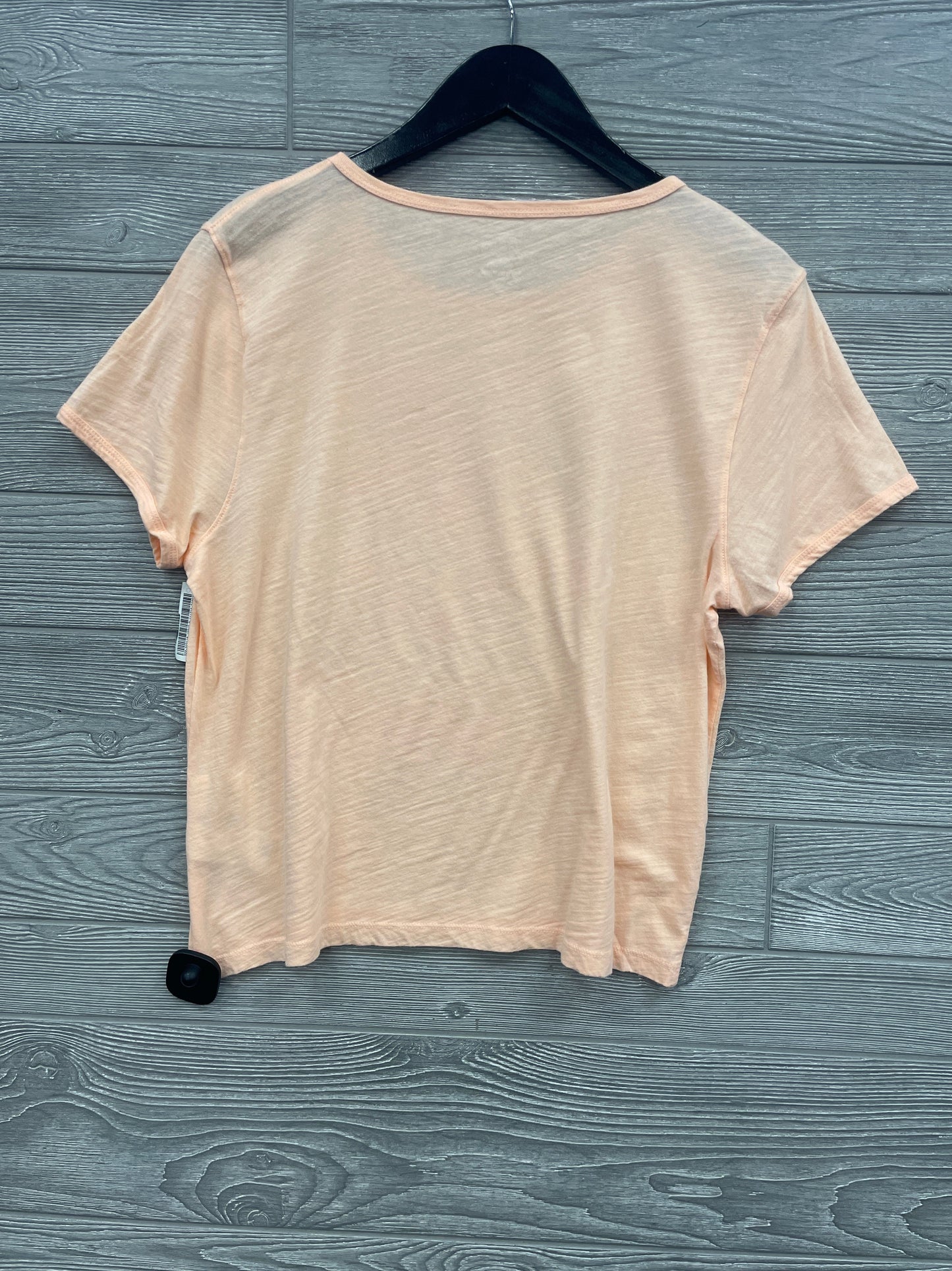 Peach Top Short Sleeve J. Crew, Size L