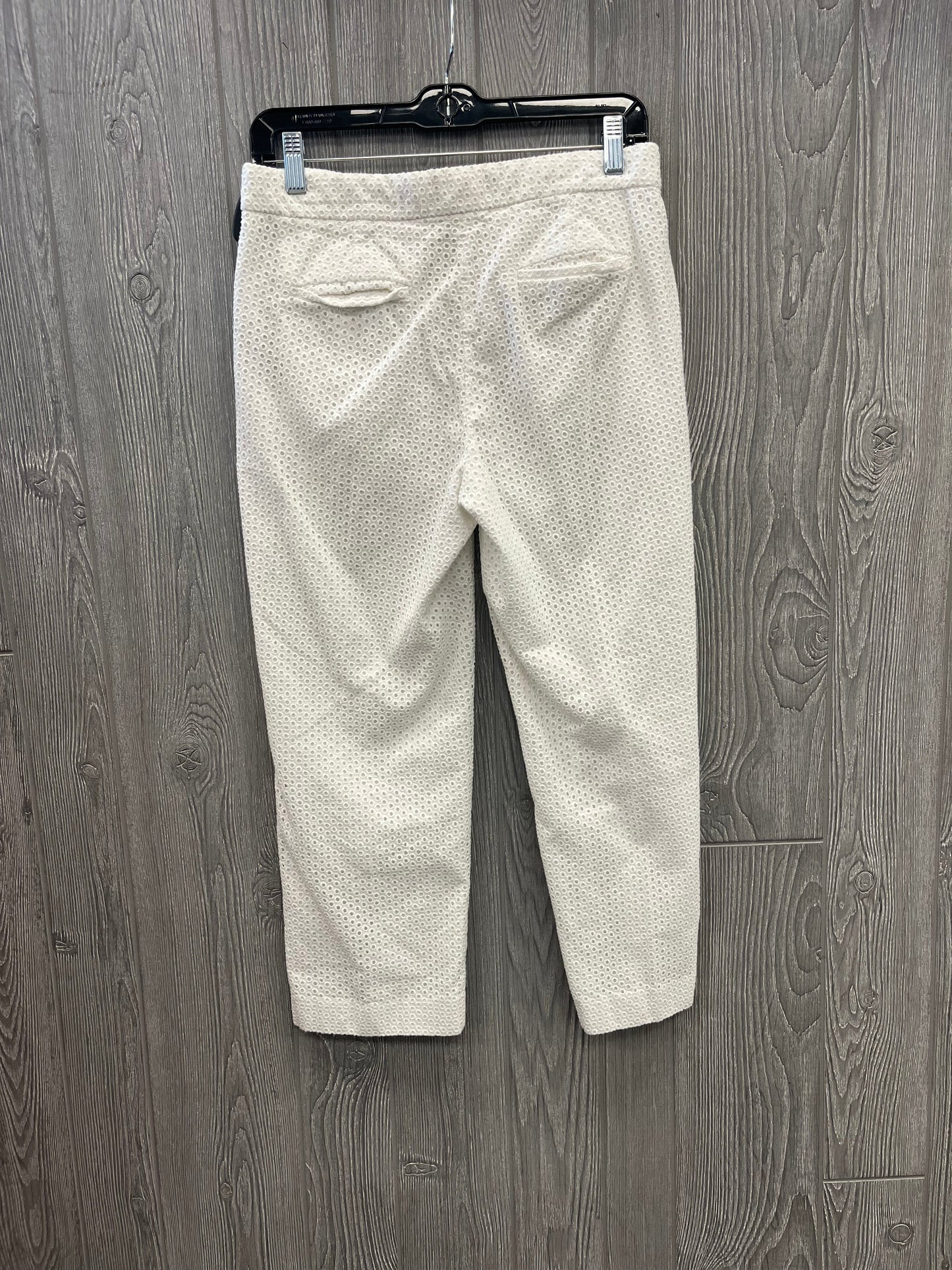 Pants Cropped By J. Crew In White, Size: 4