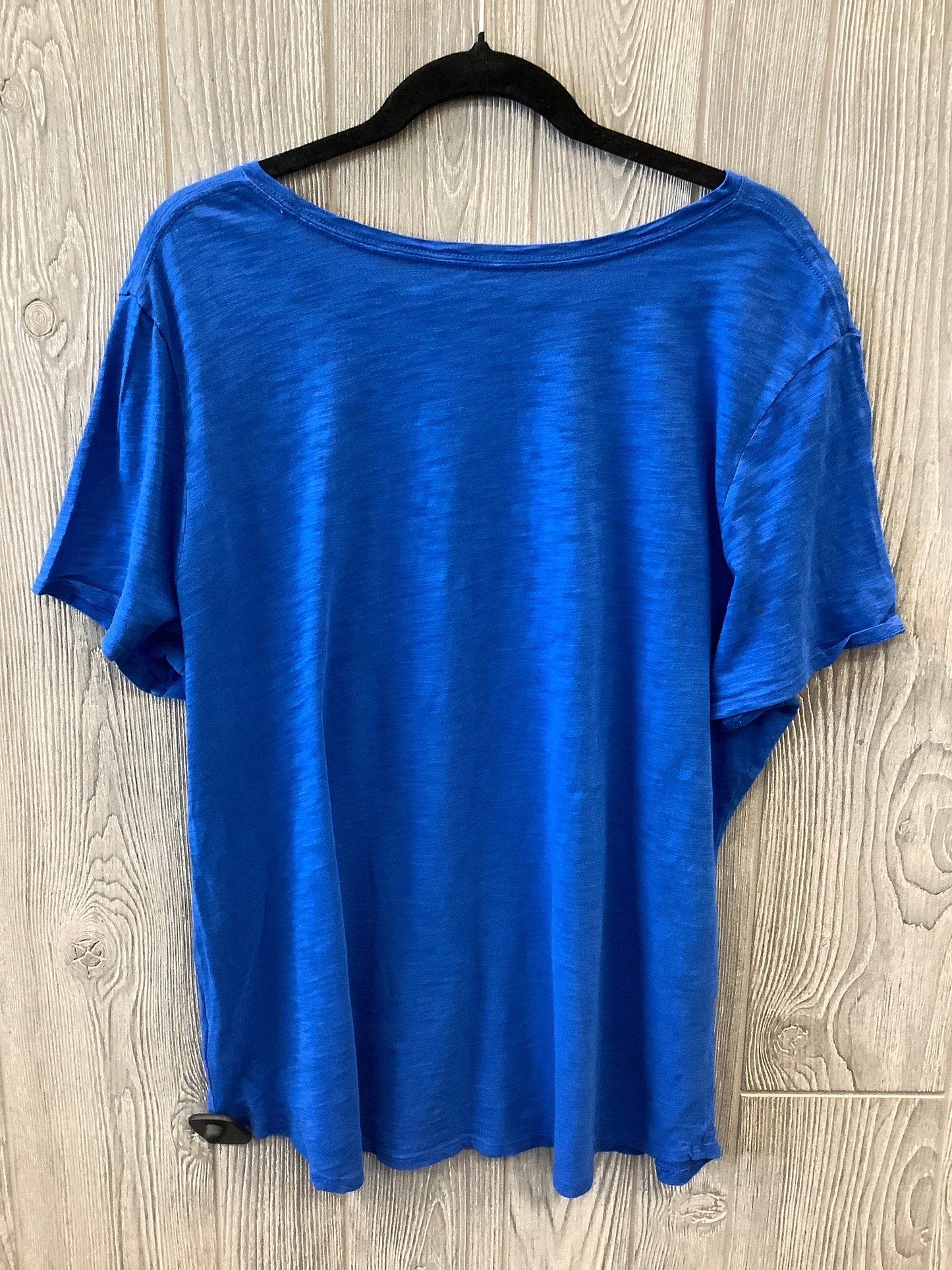 Blue Top Short Sleeve Old Navy, Size Xl