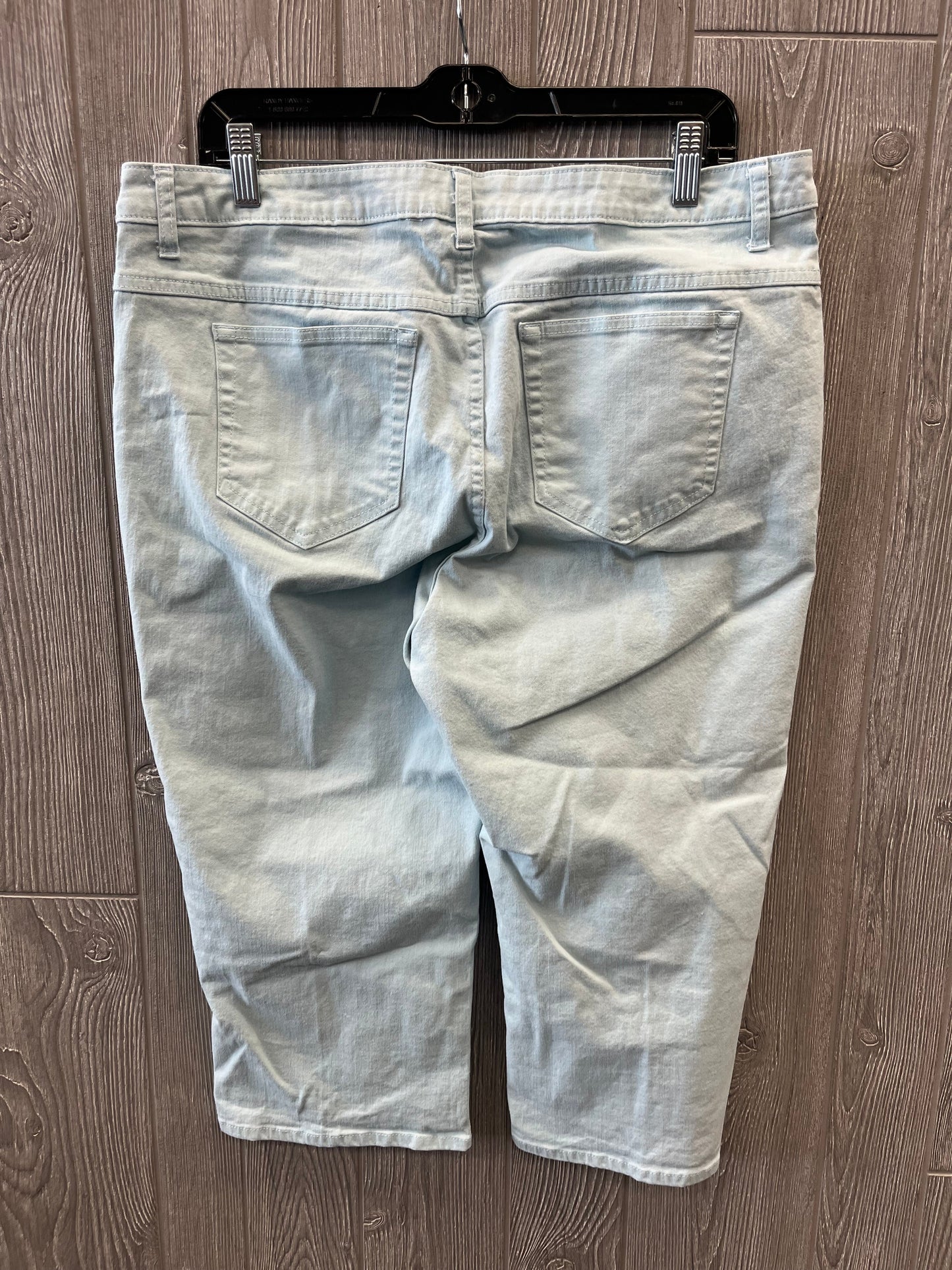 Blue Capris Riders, Size 16