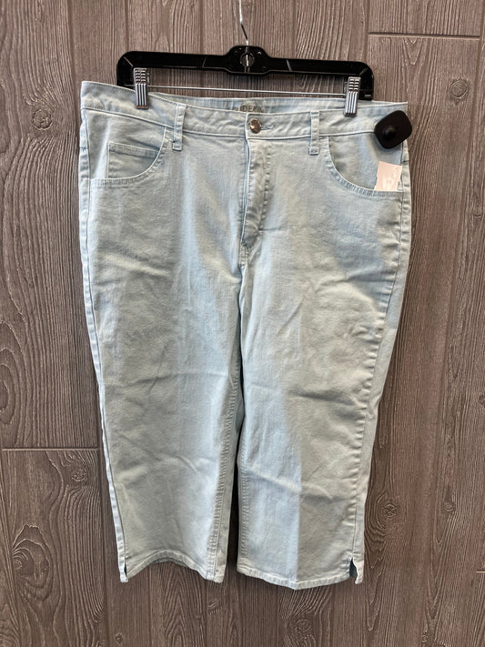 Blue Capris Riders, Size 16