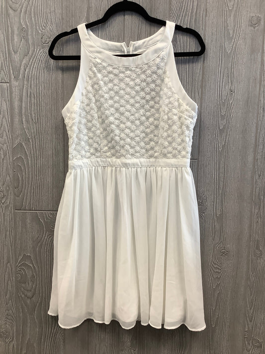 Dress Casual Midi By Miami In White, Size: L