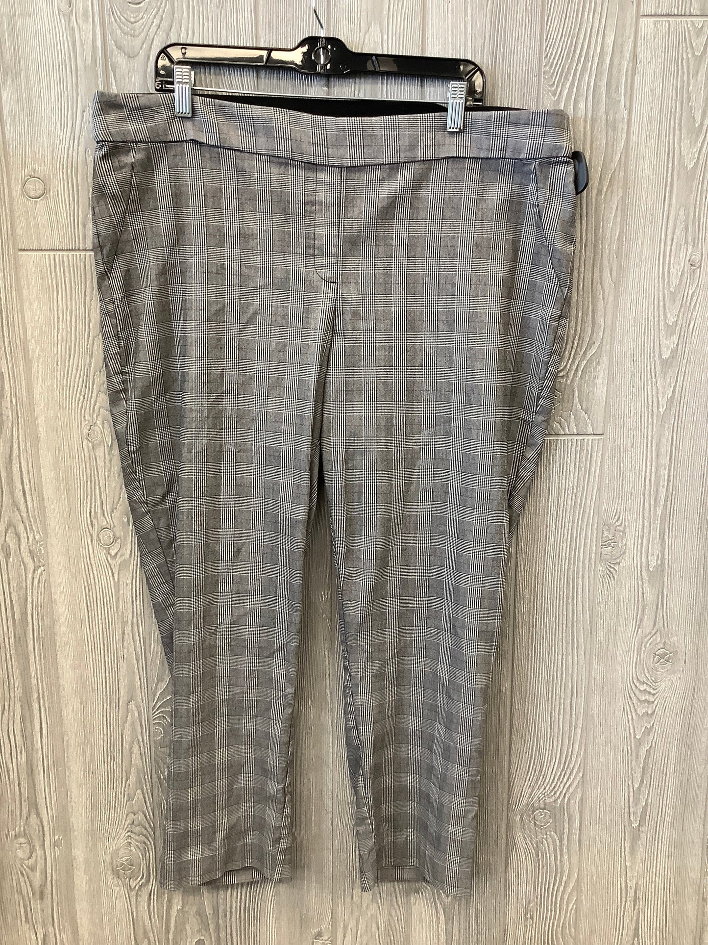 Pants Other By Liz Claiborne In Plaid Pattern, Size: 20